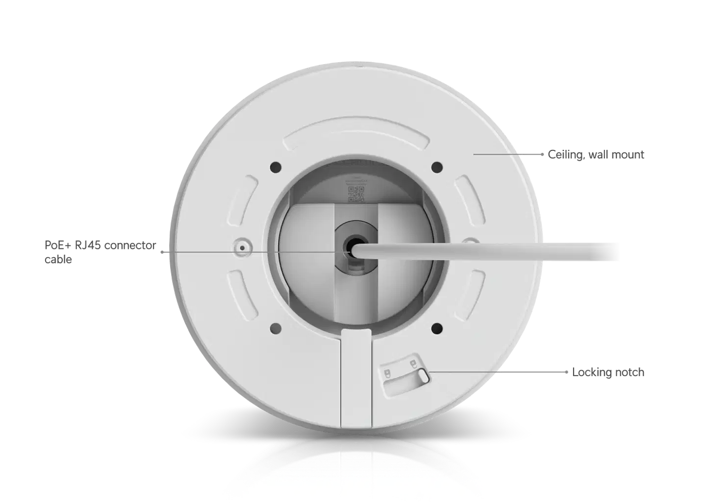 Ubiquiti sääsuojattu 4K PoE+ -valvontakamera edistyneillä AI-ominaisuuksilla UVC-G6-Pro-Turret-W valkoinen - 16