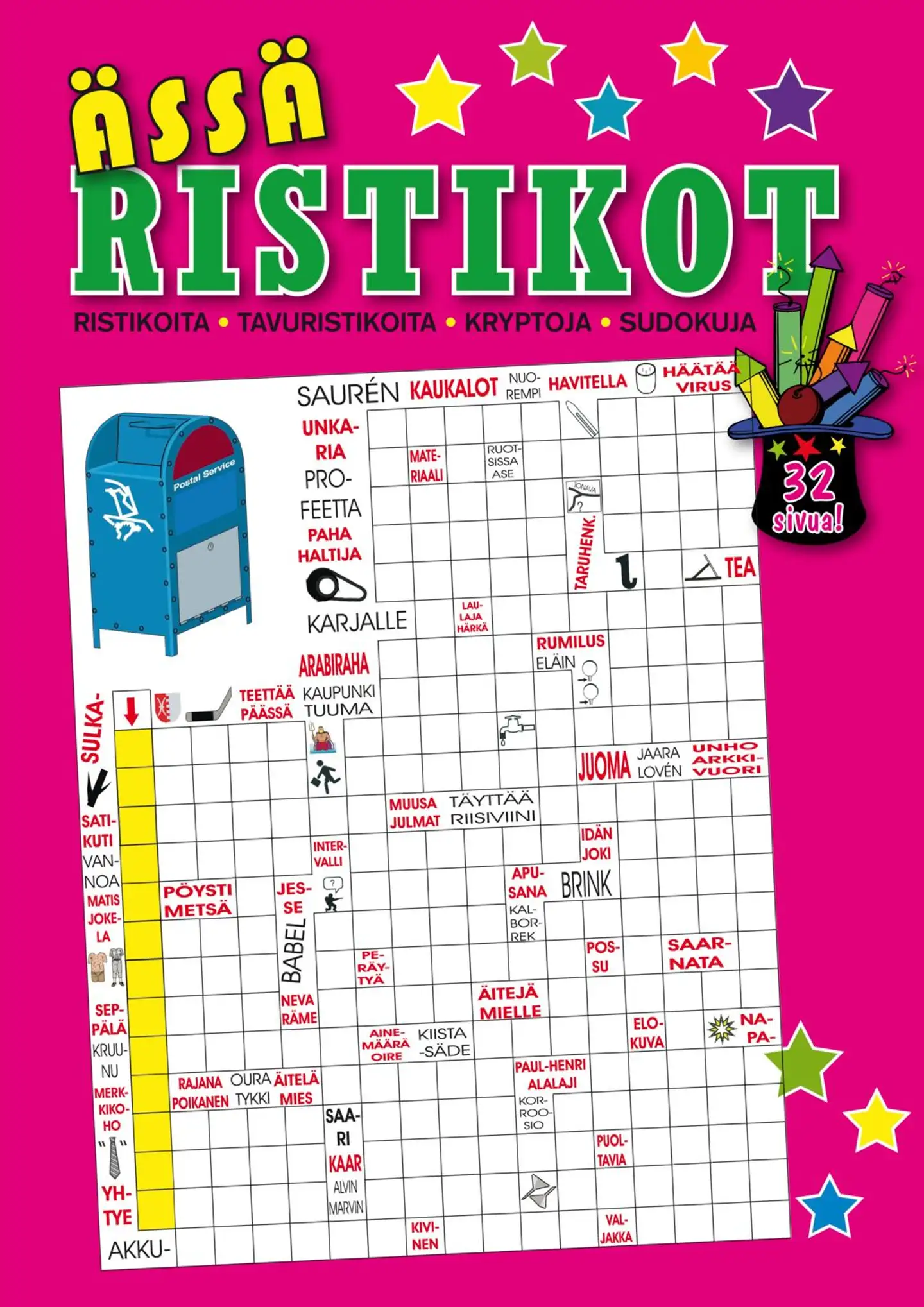Ristikkokirja A4 - 2