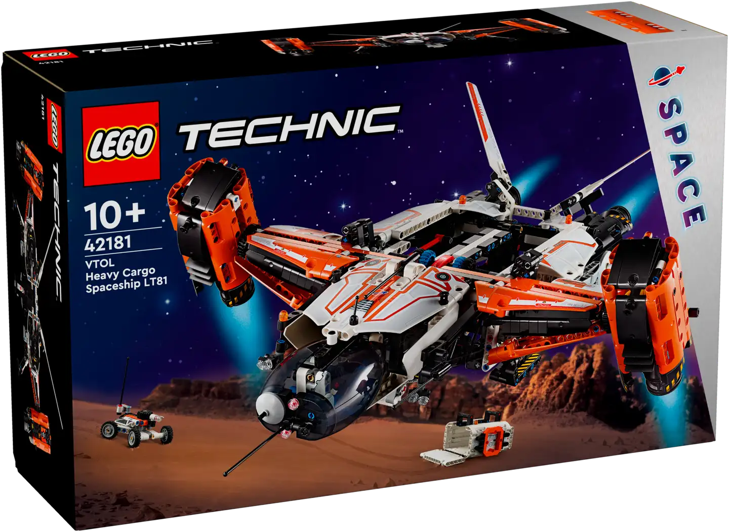 LEGO® Technic 42181 VTOL Raskaan kuorman avaruusalus LT81 - 2