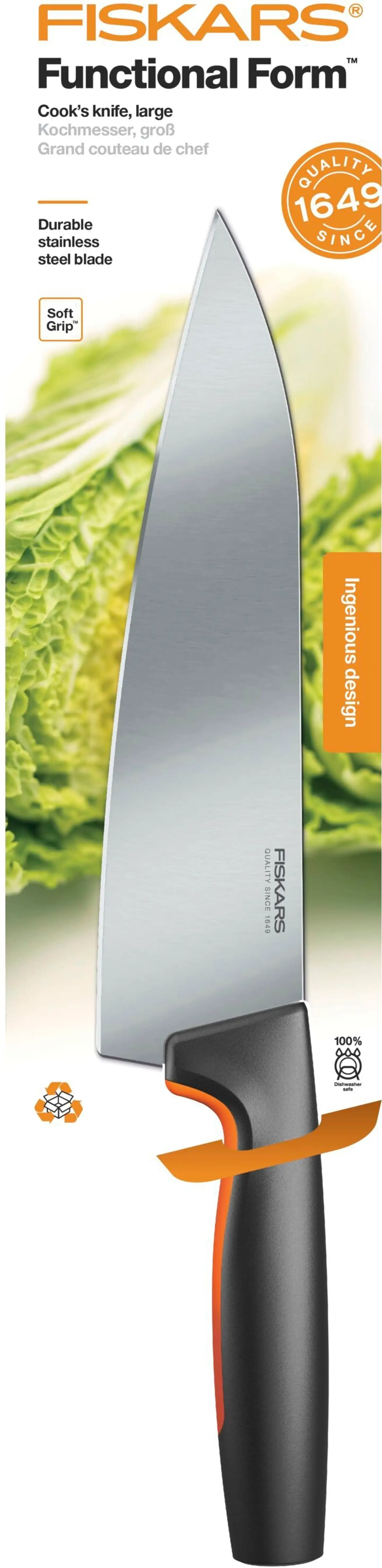 Fiskars Functional Form Kokinveitsi Iso 20cm - 2