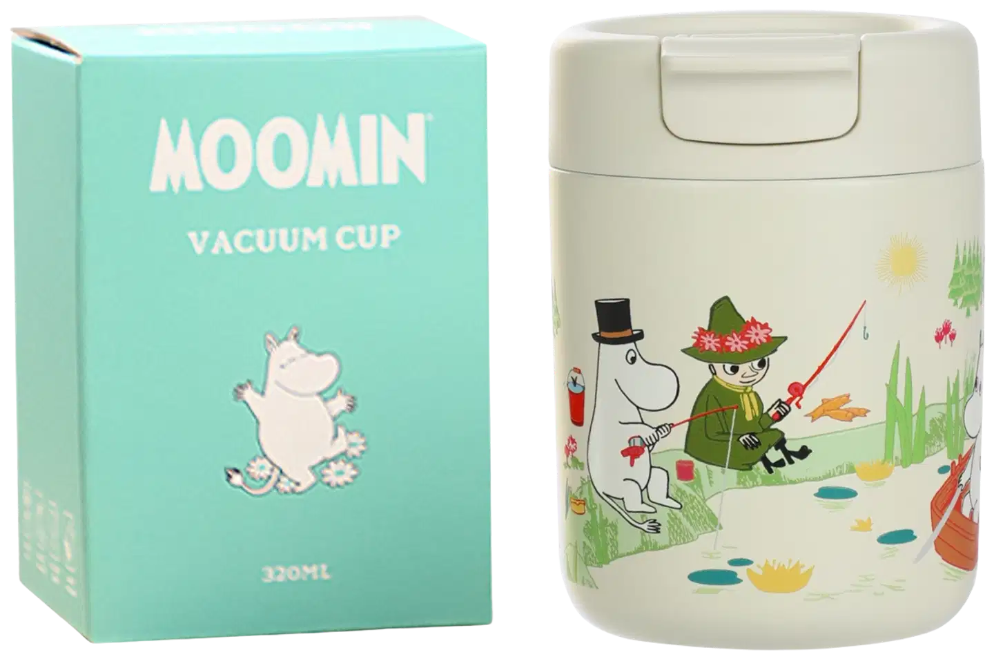 Muumi termosmuki  320 ml lomalla - 1
