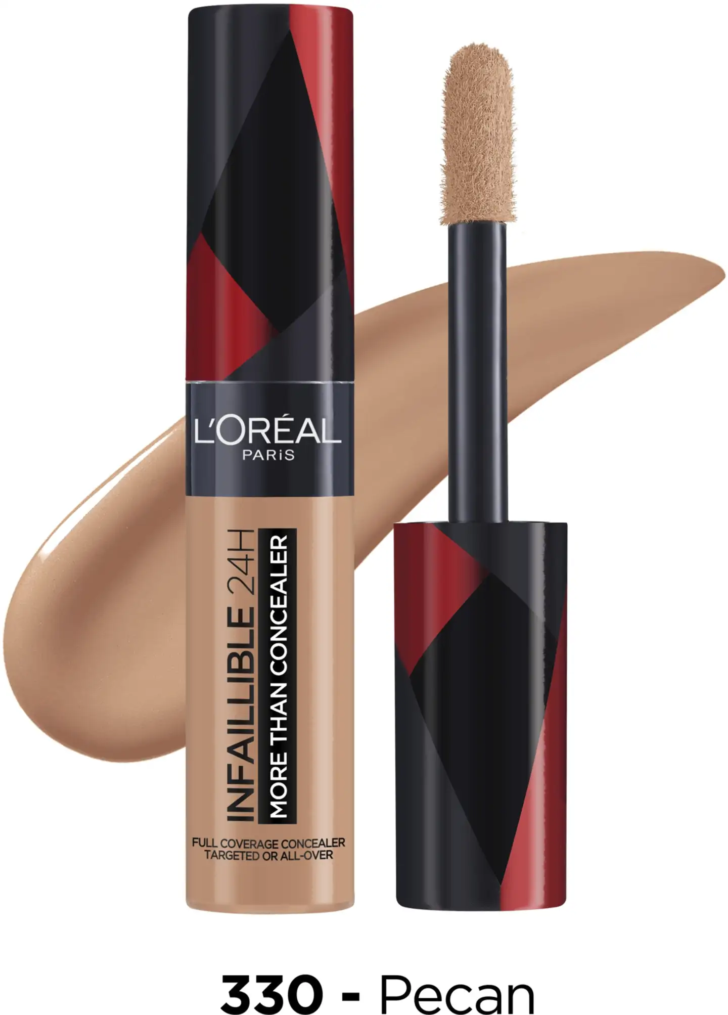 L'Oréal Paris Infaillible More Than Concealer peitevoide 330 Pecan 11ml - 3