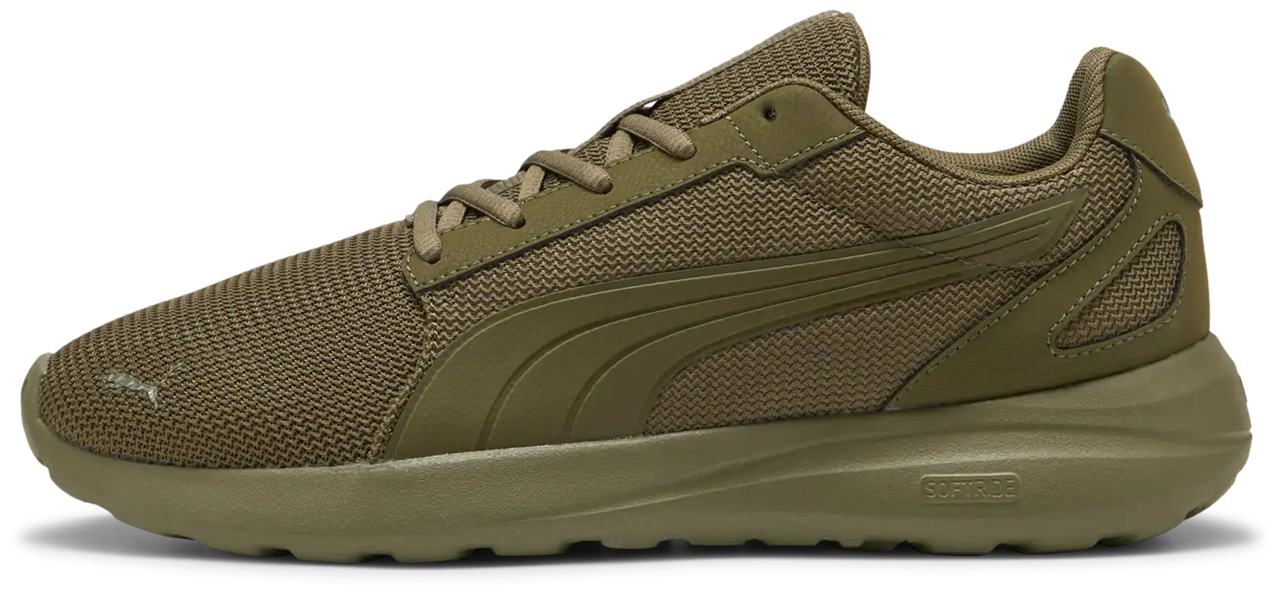 Puma miesten juoksukenkä Softride Cosmic LT - Puma olive-Puma olive - 1