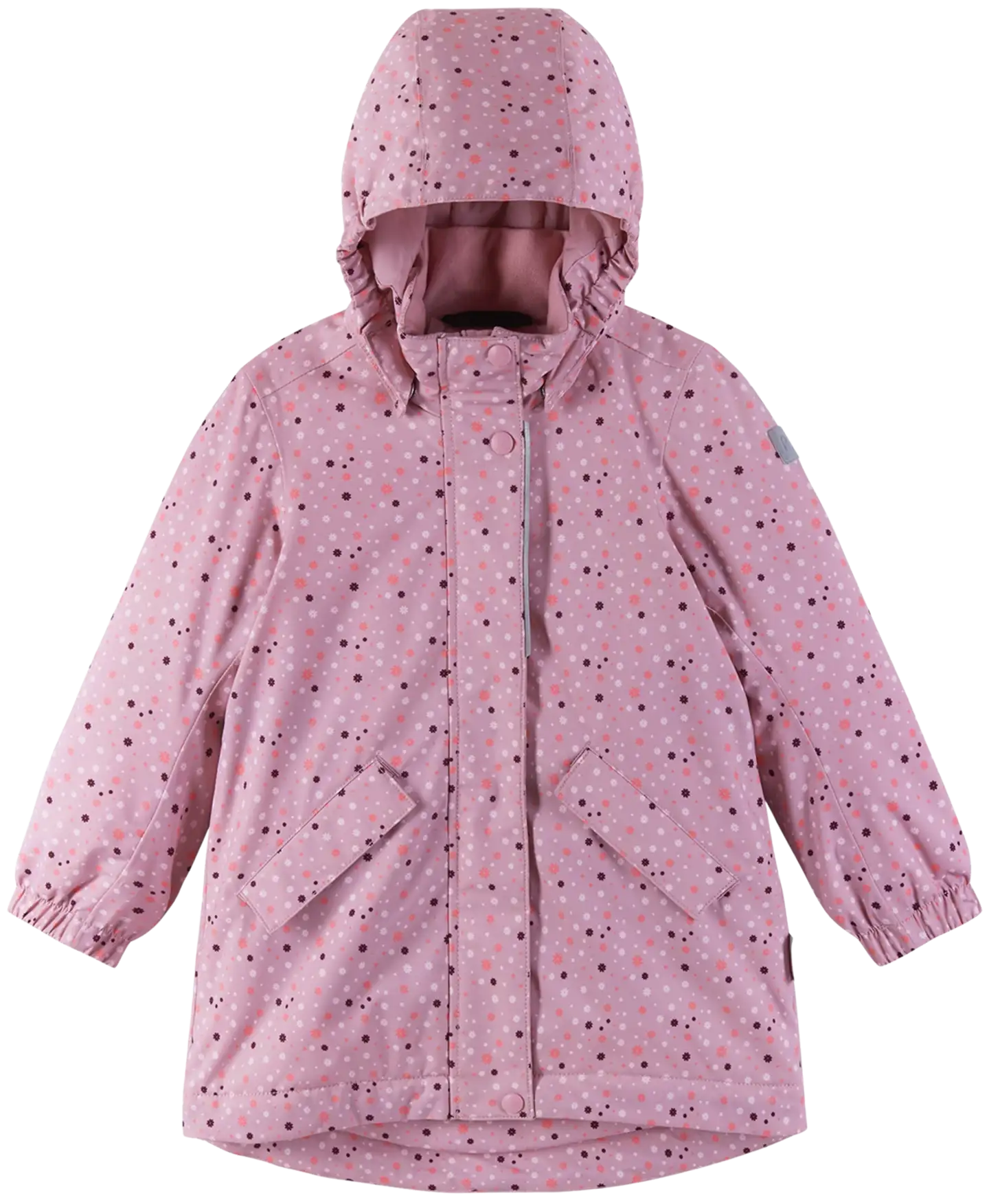 Reima lasten talvitakki Taipale - Grey Pink - 3