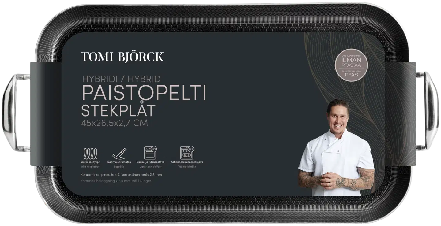 Tomi Björck hybridi paistopelti 45 x 26,5 x 4 cm - 2