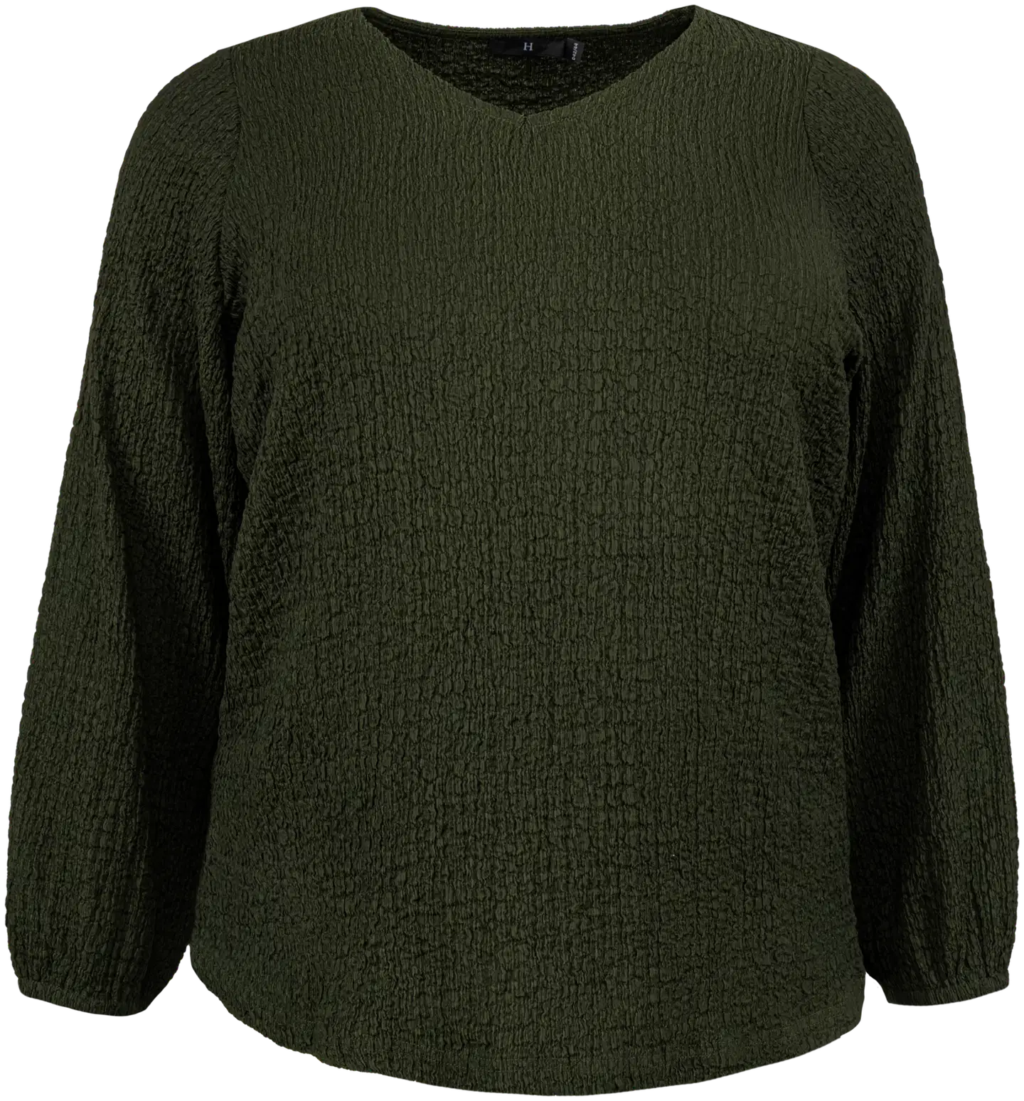 House naisten tekstuuripintainen pusero 228HP30614, D-mitoitus - D.green - 1