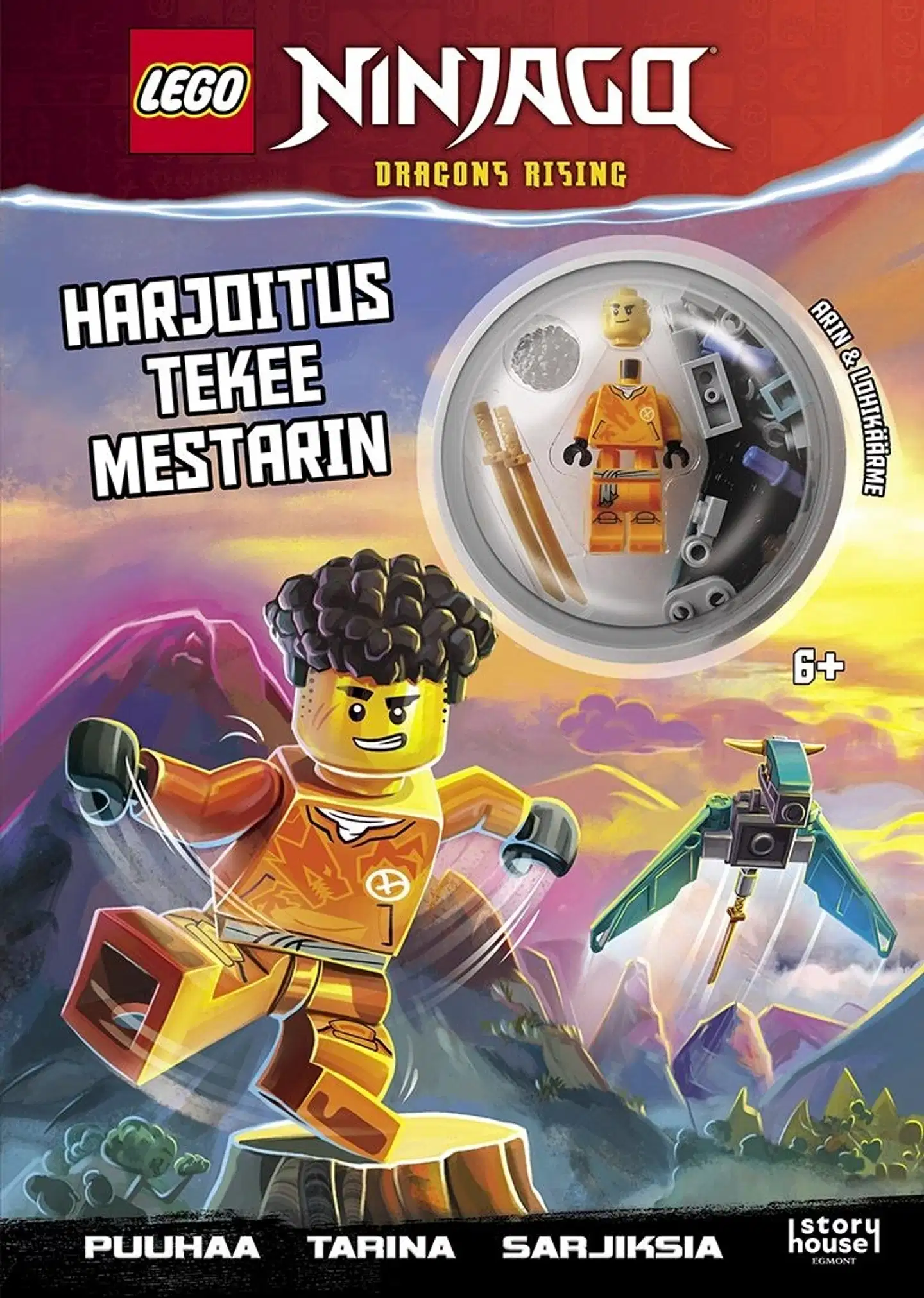 LEGO Ninjago Harjoitus tekee mestarin - Puuhakirja lelulla