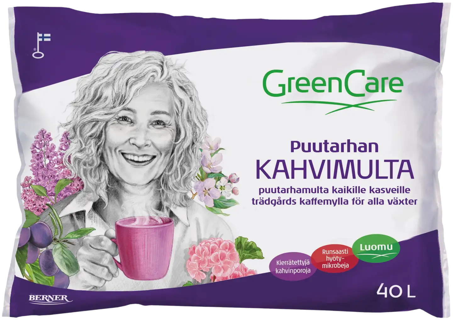 GreenCare Puutarhan kahvimulta 40 l