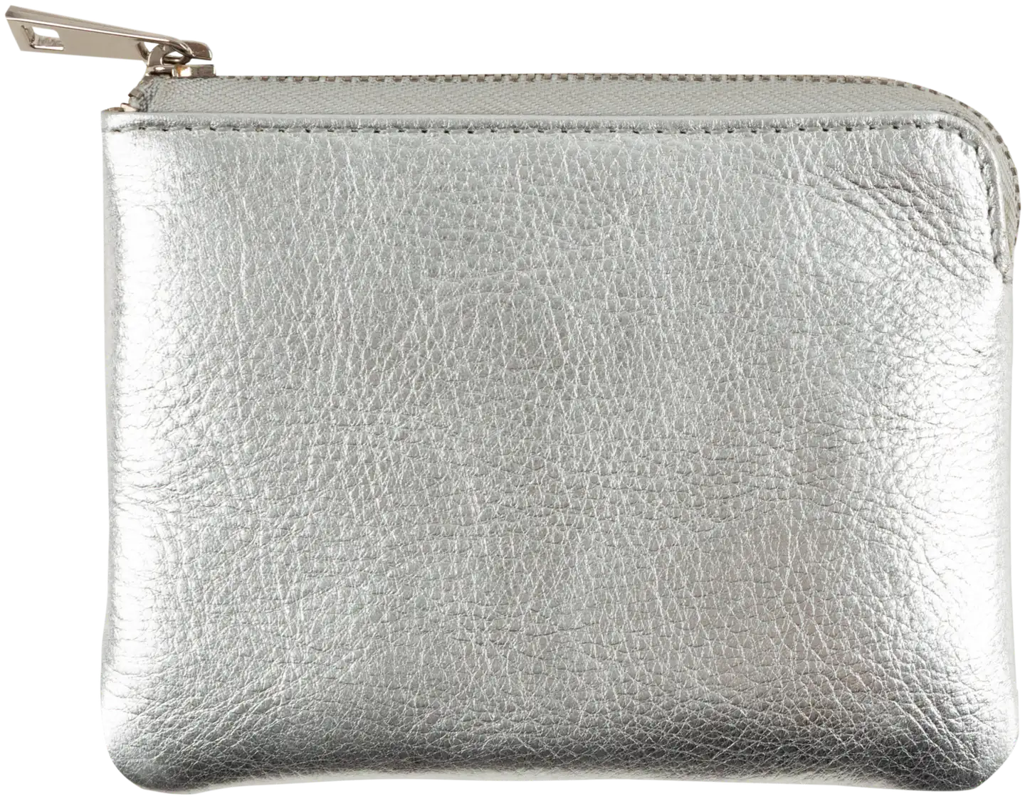 WKLY. nahkainen vetoketjukukkaro Shelby - Silver - 1