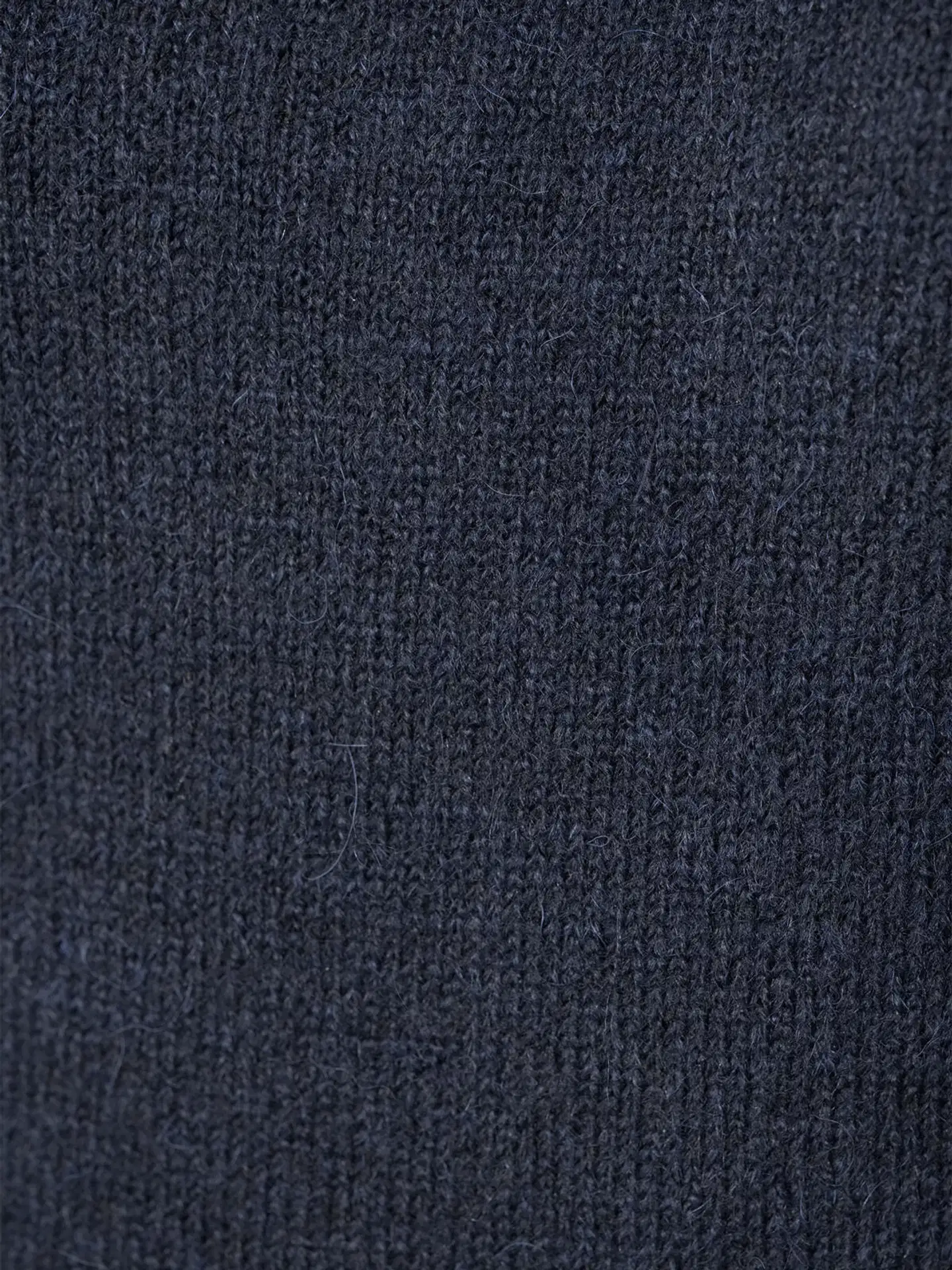 House naisten neule Fluffy-O - Dark blue - 5
