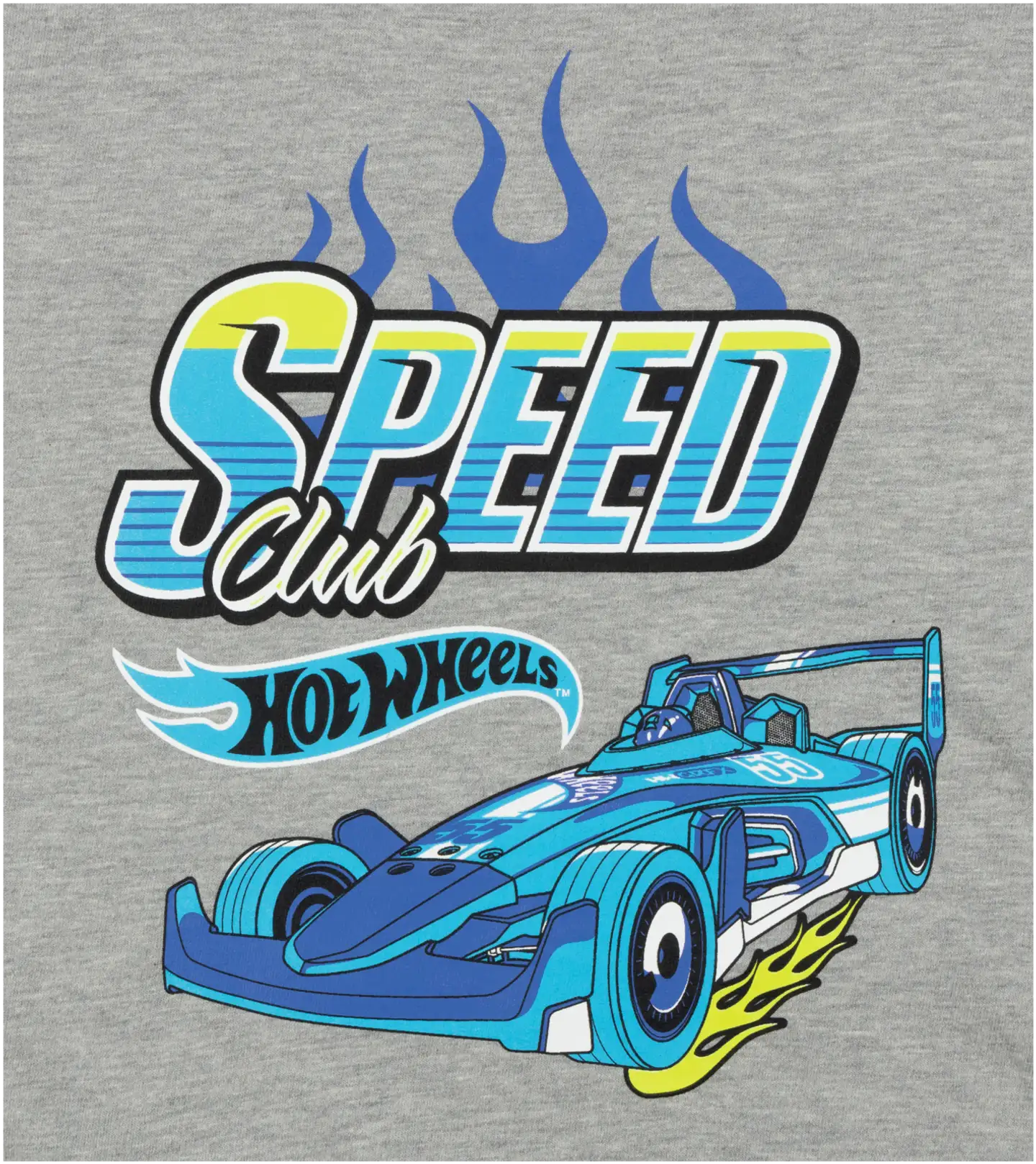 Hot Wheels lasten collegepaita A9-0069 - Grey Marl - 3