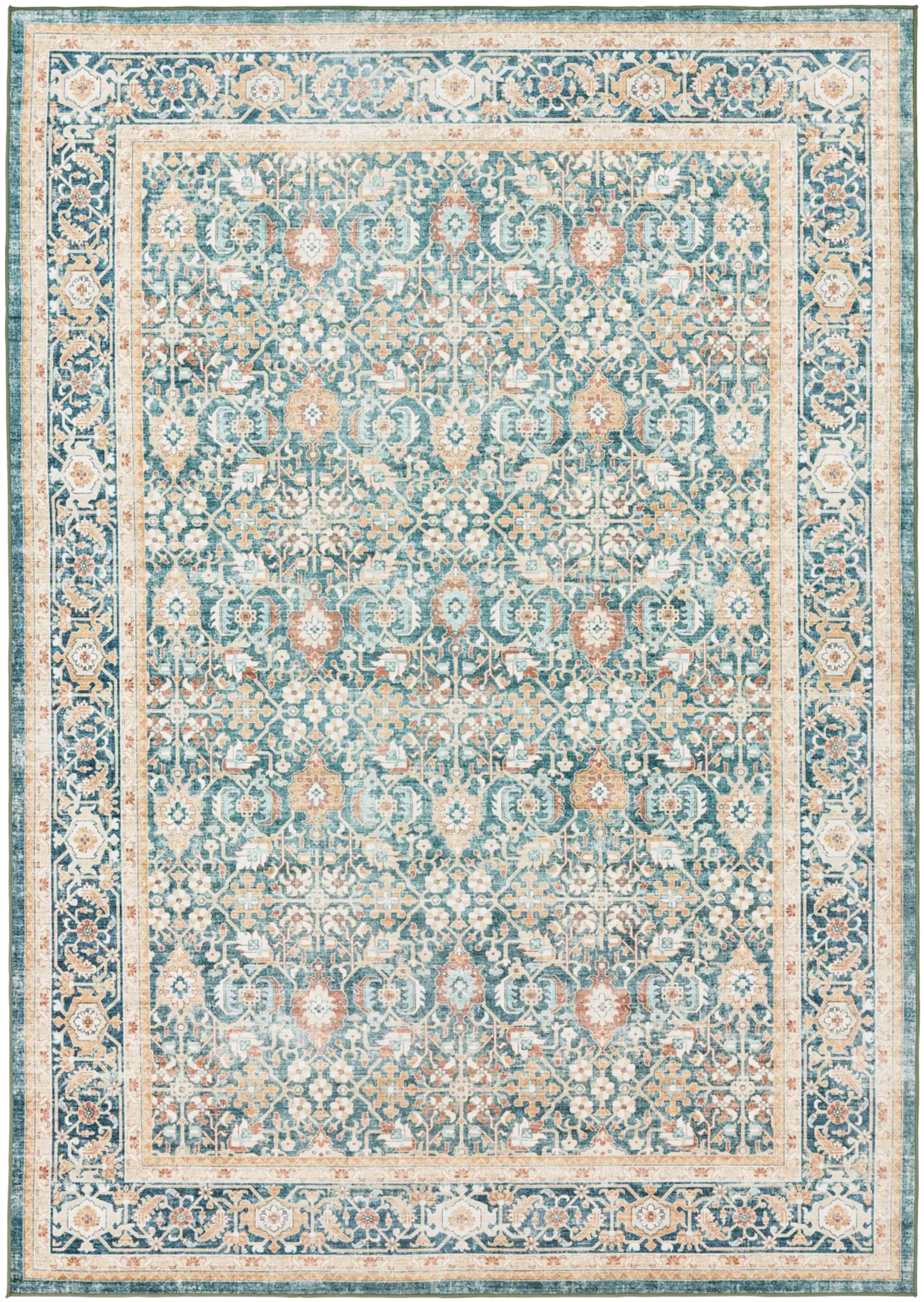 Vallila matto Jalokivi 140x200 cm turquoise - 1