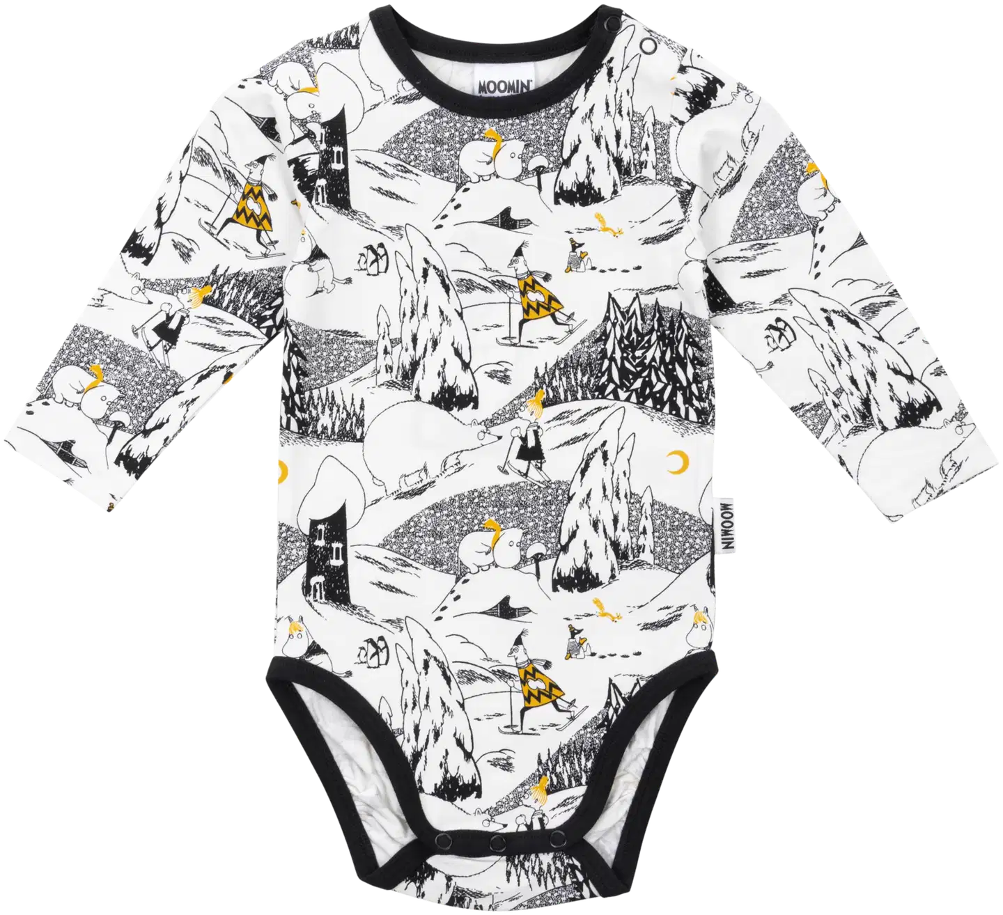 Muumi vauvojen body Jääkarhu 593373 - valkoinen - 1