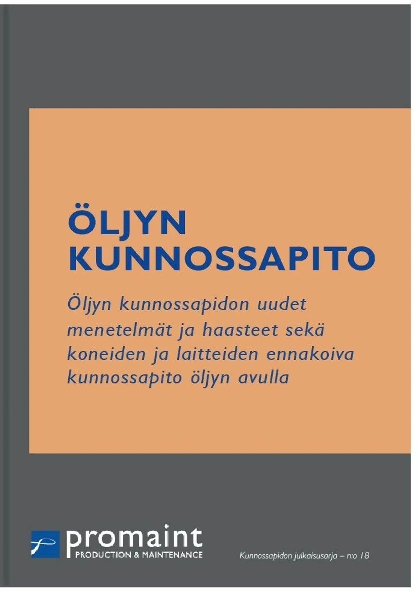 Öljyn kunnossapito