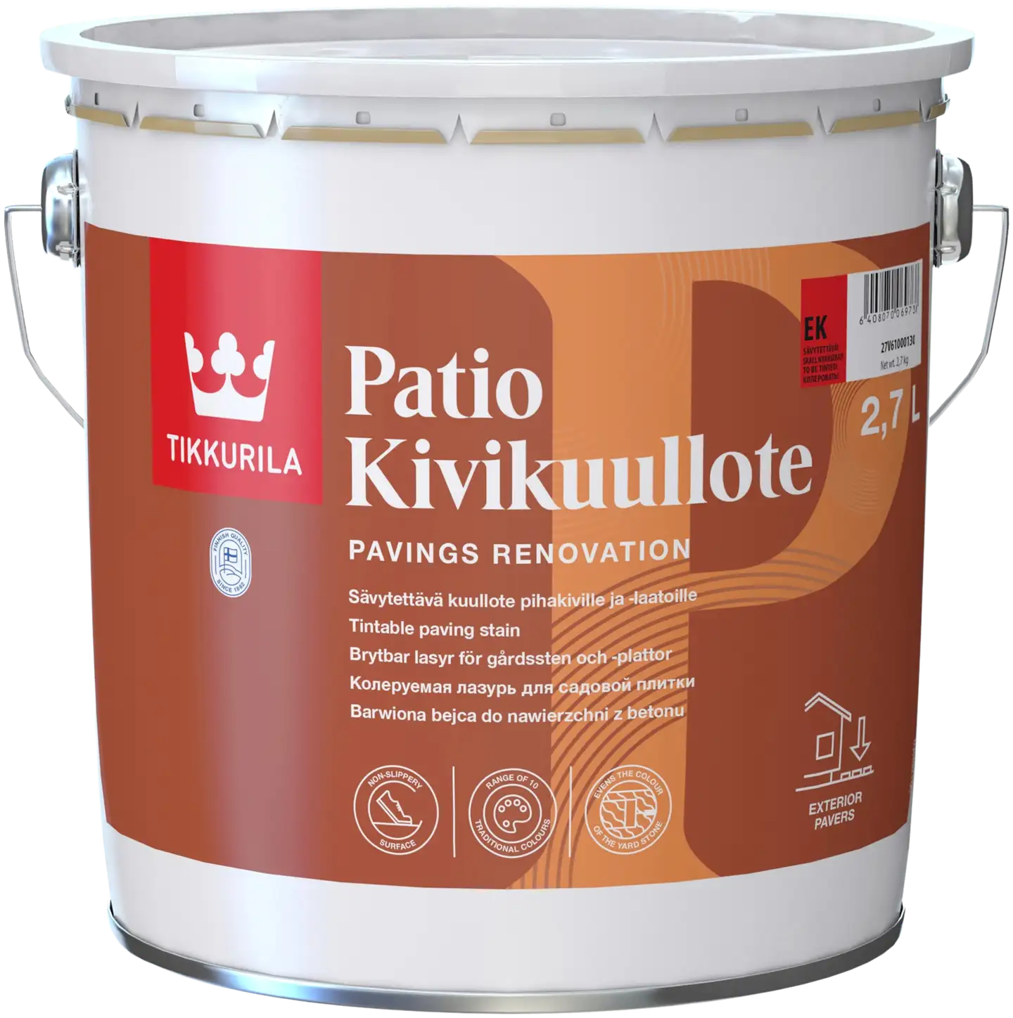 Tikkurila Patio kivikuullote 2,7l EK vain sävytykseen