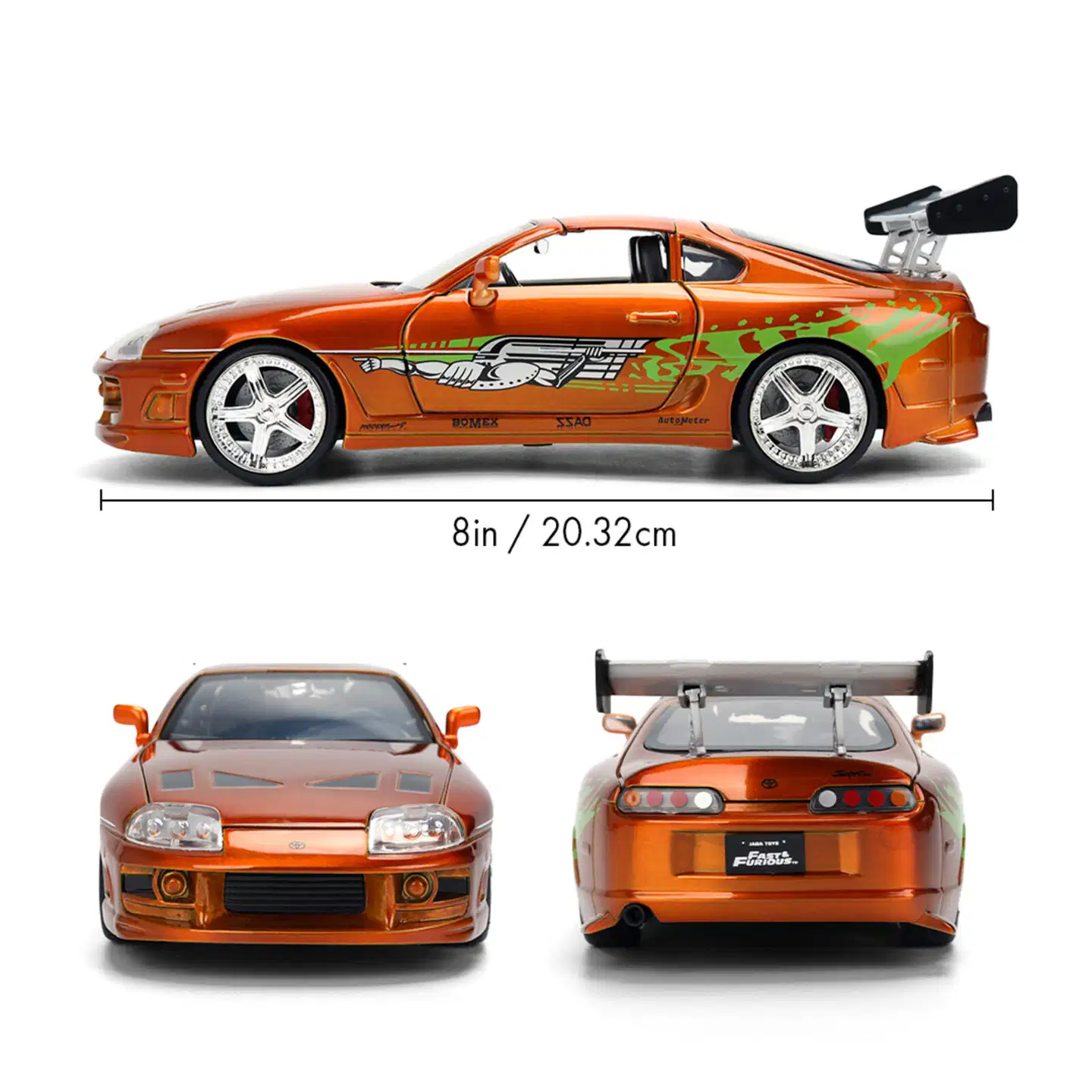 Jada - Fast & Furious Anniversary Toyota Supra 1:24, 19 cm, die-cast - 12