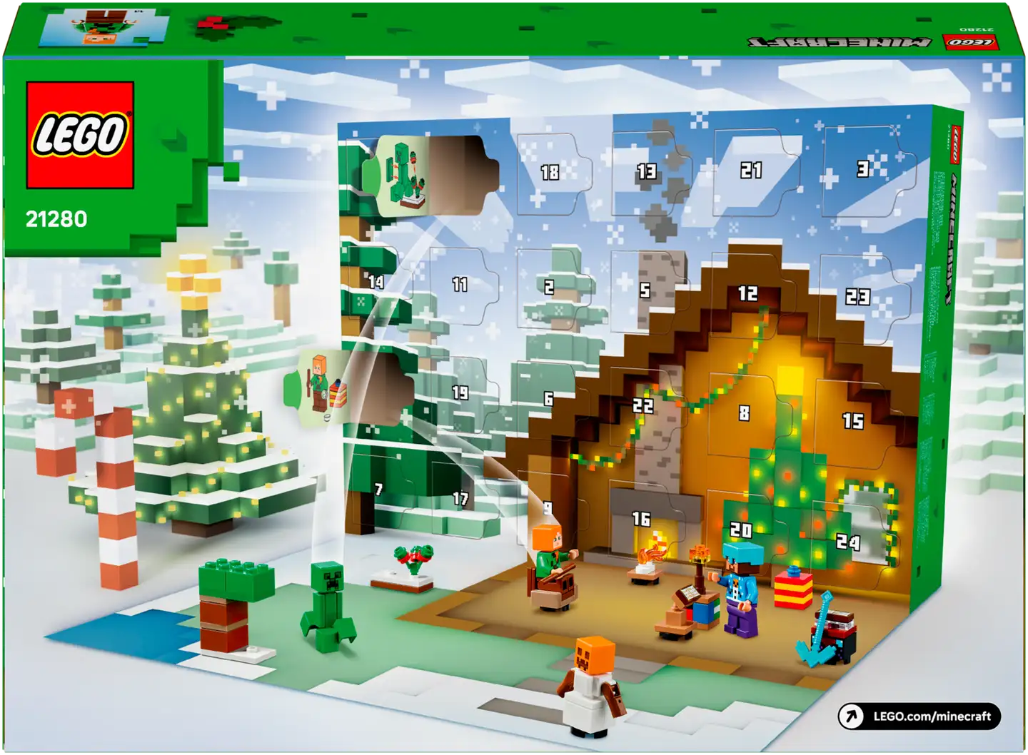 LEGO® Minecraft 21280 Joulukalenteri 2025 - 3