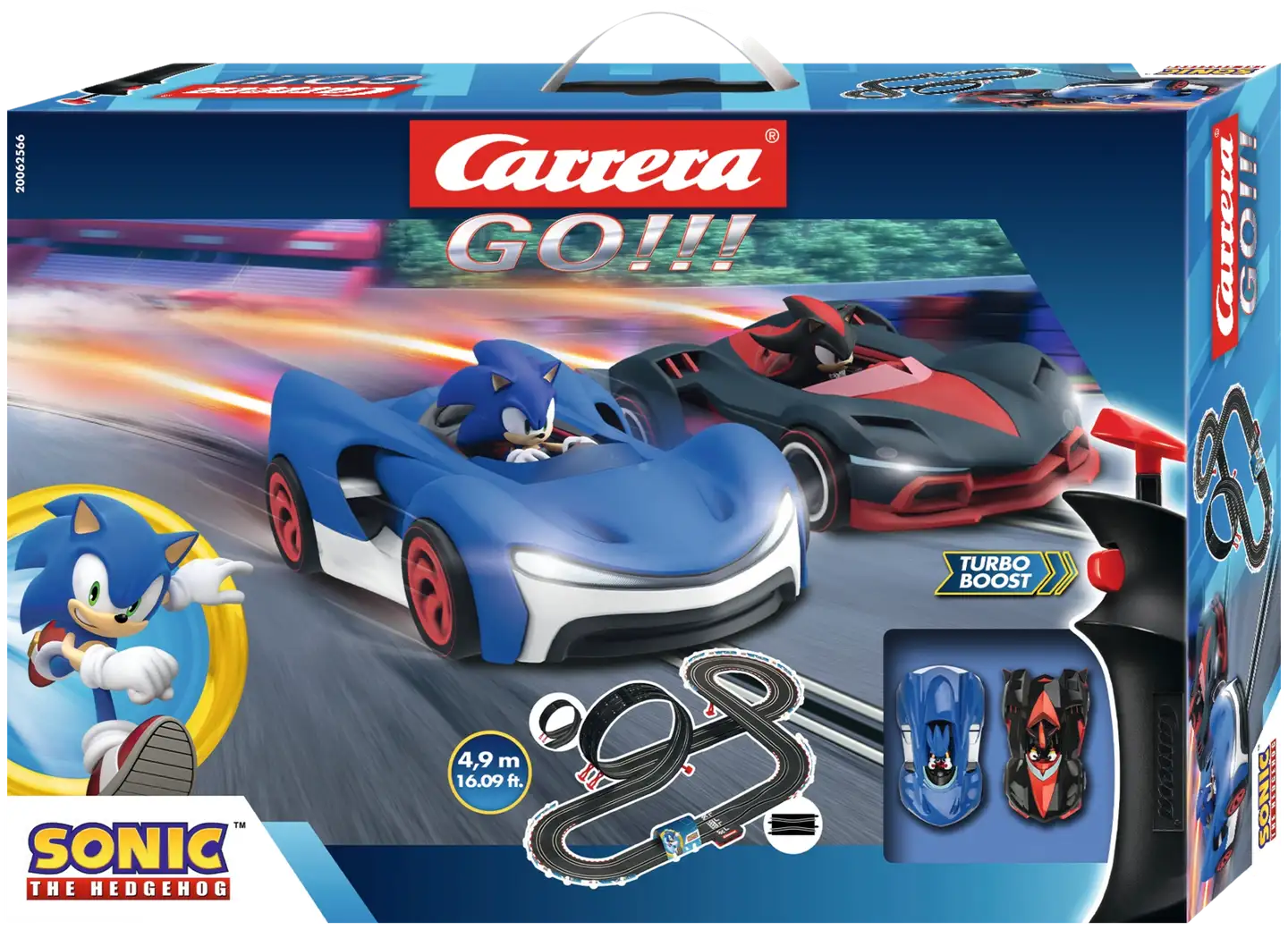 Carrera Go!!! autorata Sonic the Hedgehog - 3