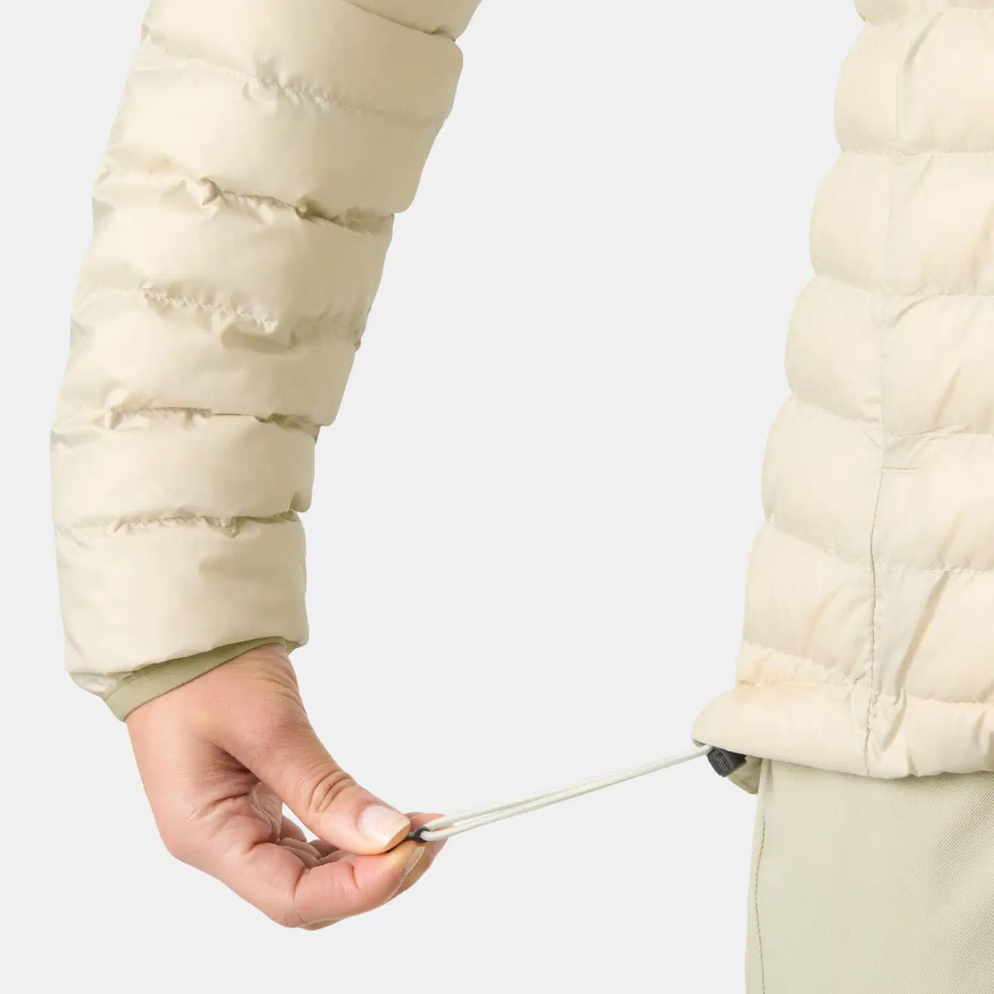 Helly Hansen naisten kevytvanutakki Sirdal Hooded Insulator 63501 - Cream - 6