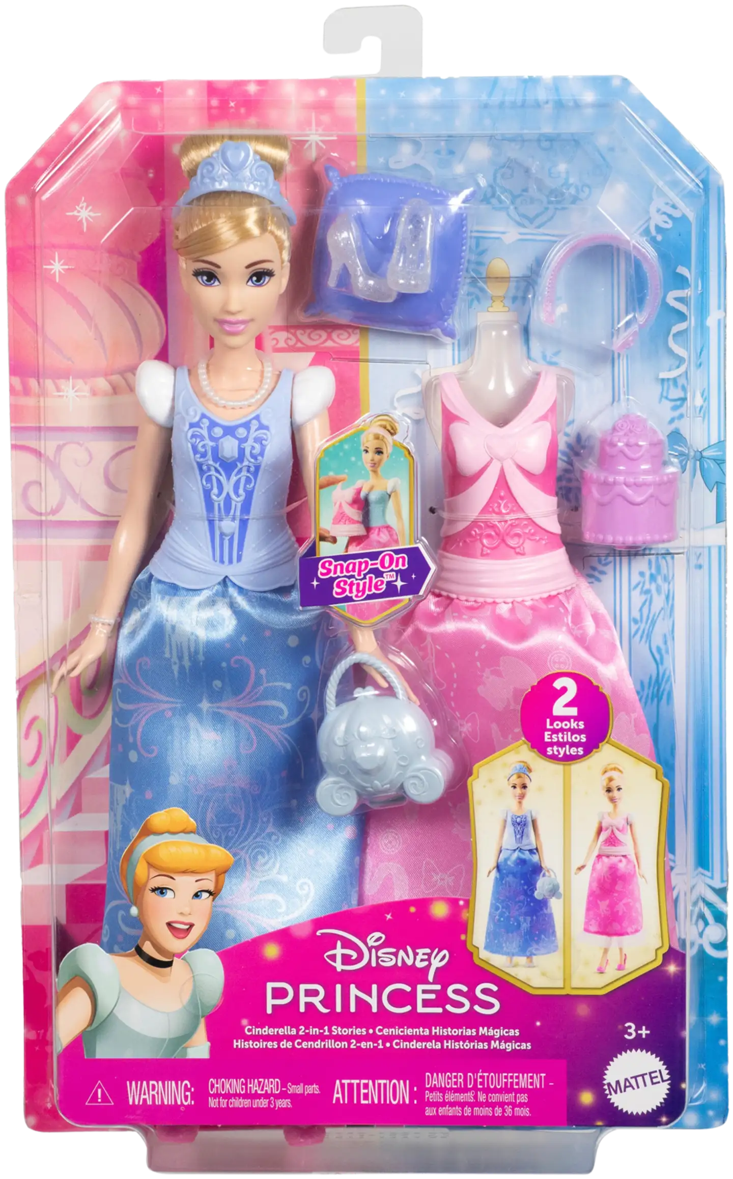 Disney Princess Fashion Tuhkimo -muotinukke - 6