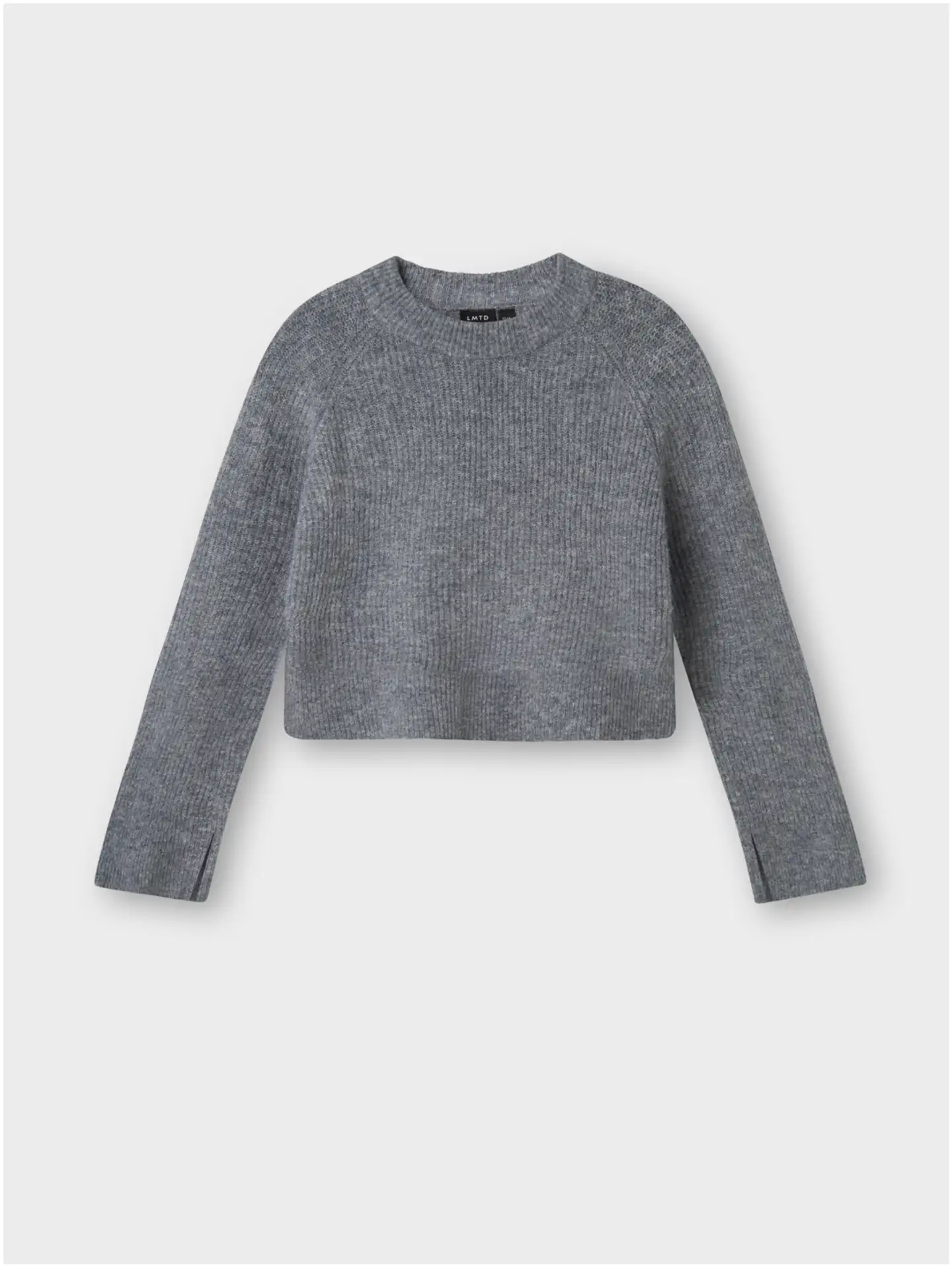 LMTD lasten neule - Grey melange - 3