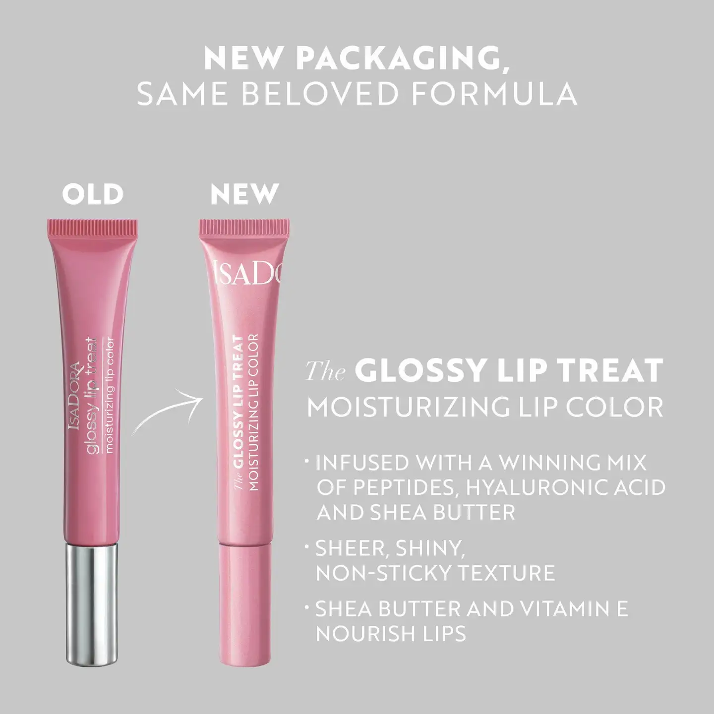 Isadora Glossy Lip Treat huulikiilto 50 Clear Sorbet 13 ml - 5