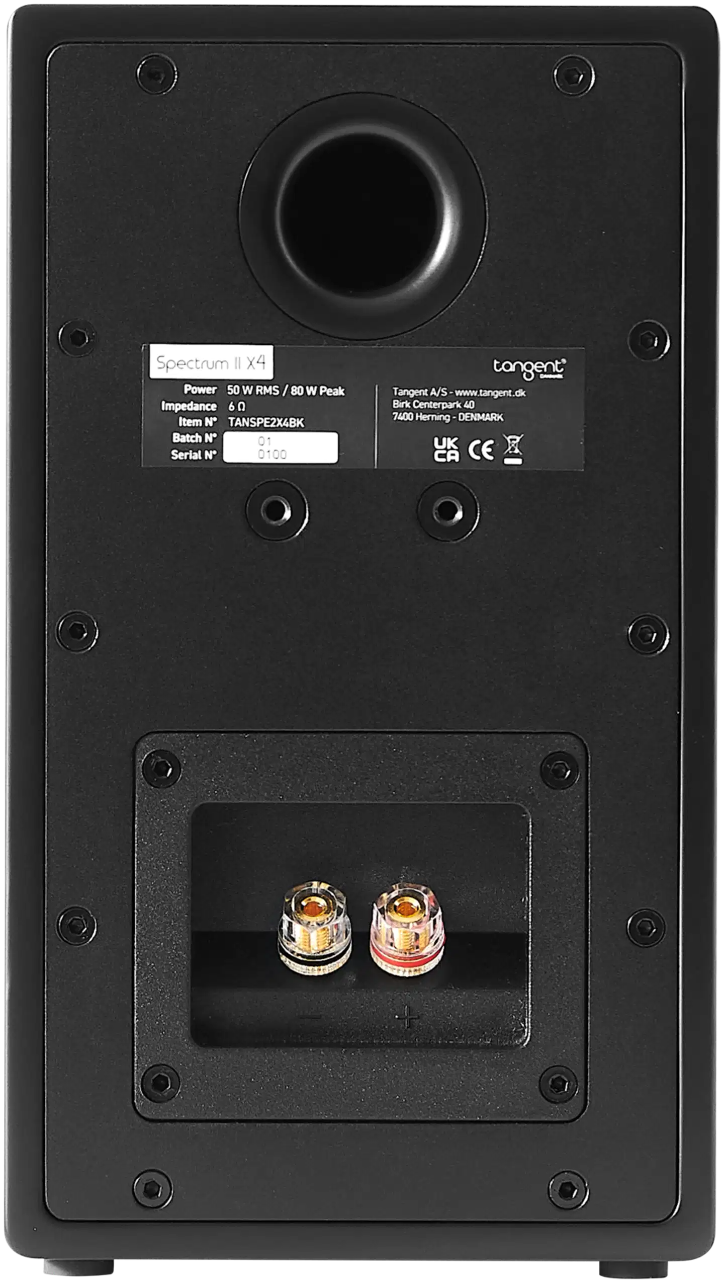 Tangent hyllykaiutinpari spectrum x4 musta - 4