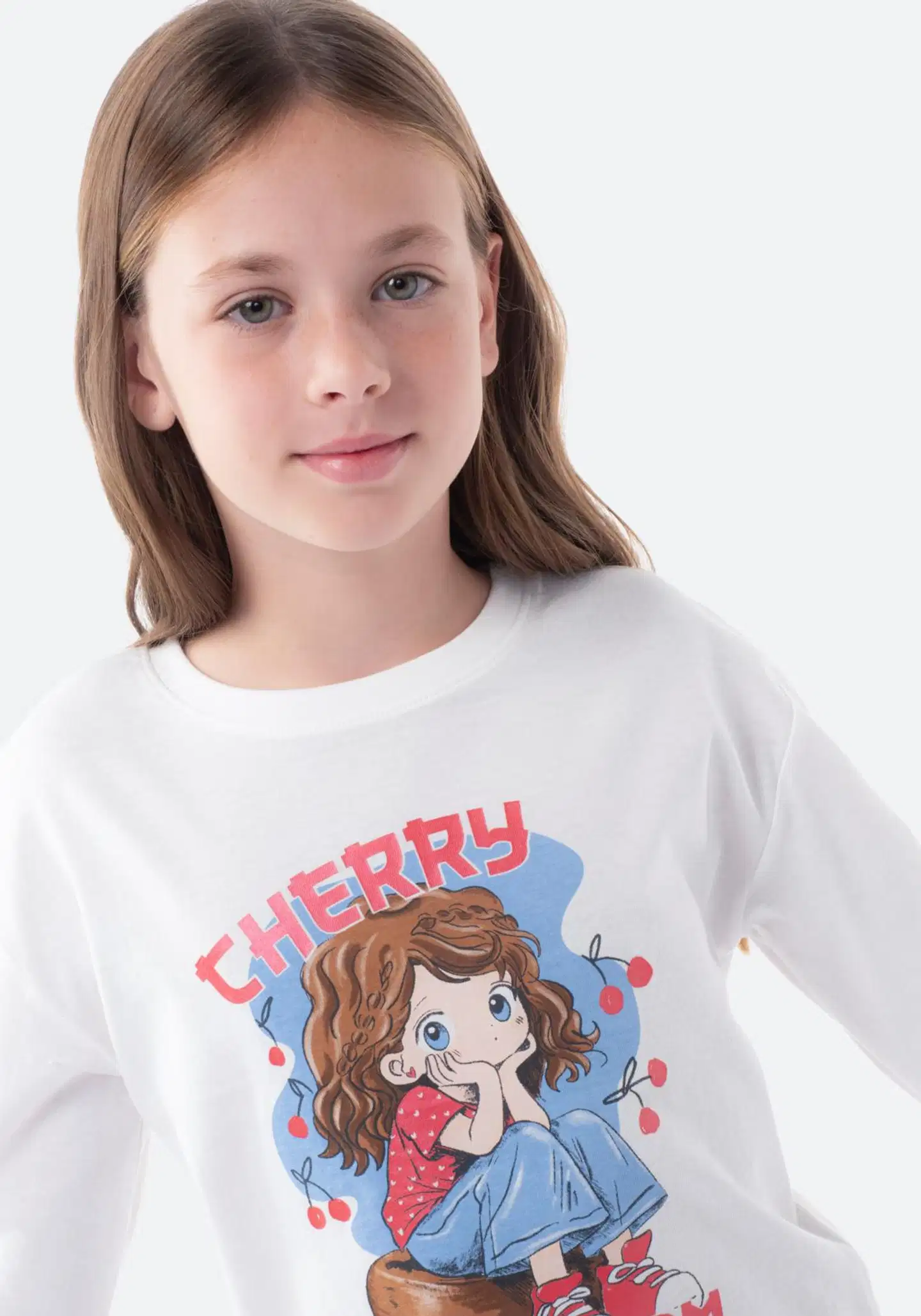 TEX lasten t-paita I276636 - Off white - 5