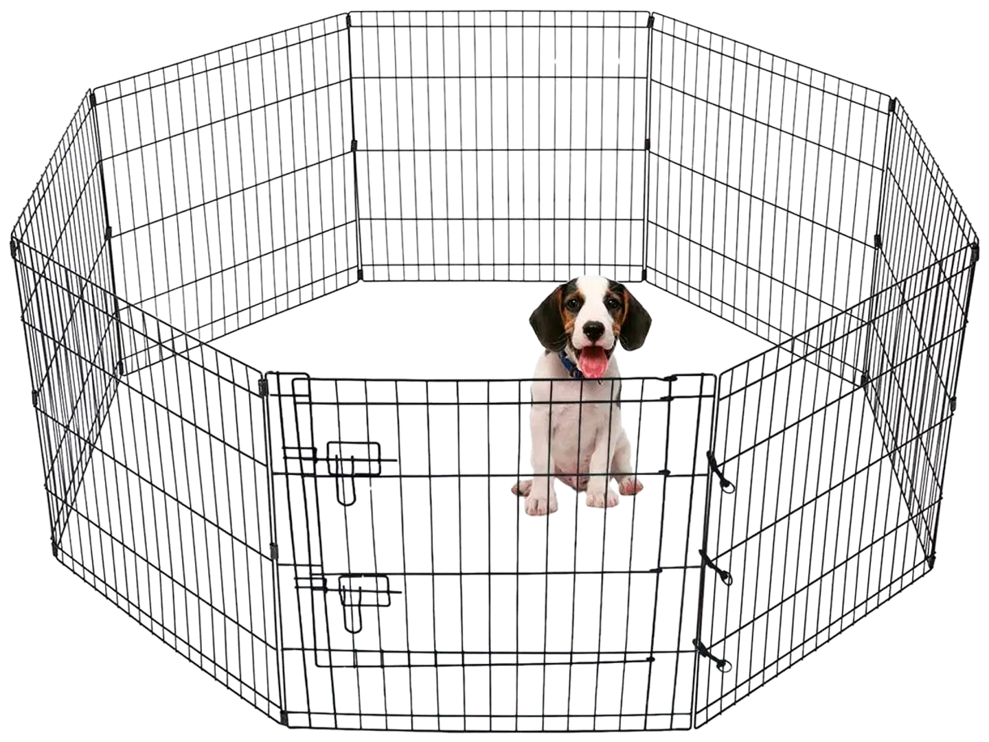 Trekker pentuaitaus 8-paneelia S 61x61 cm musta - 1