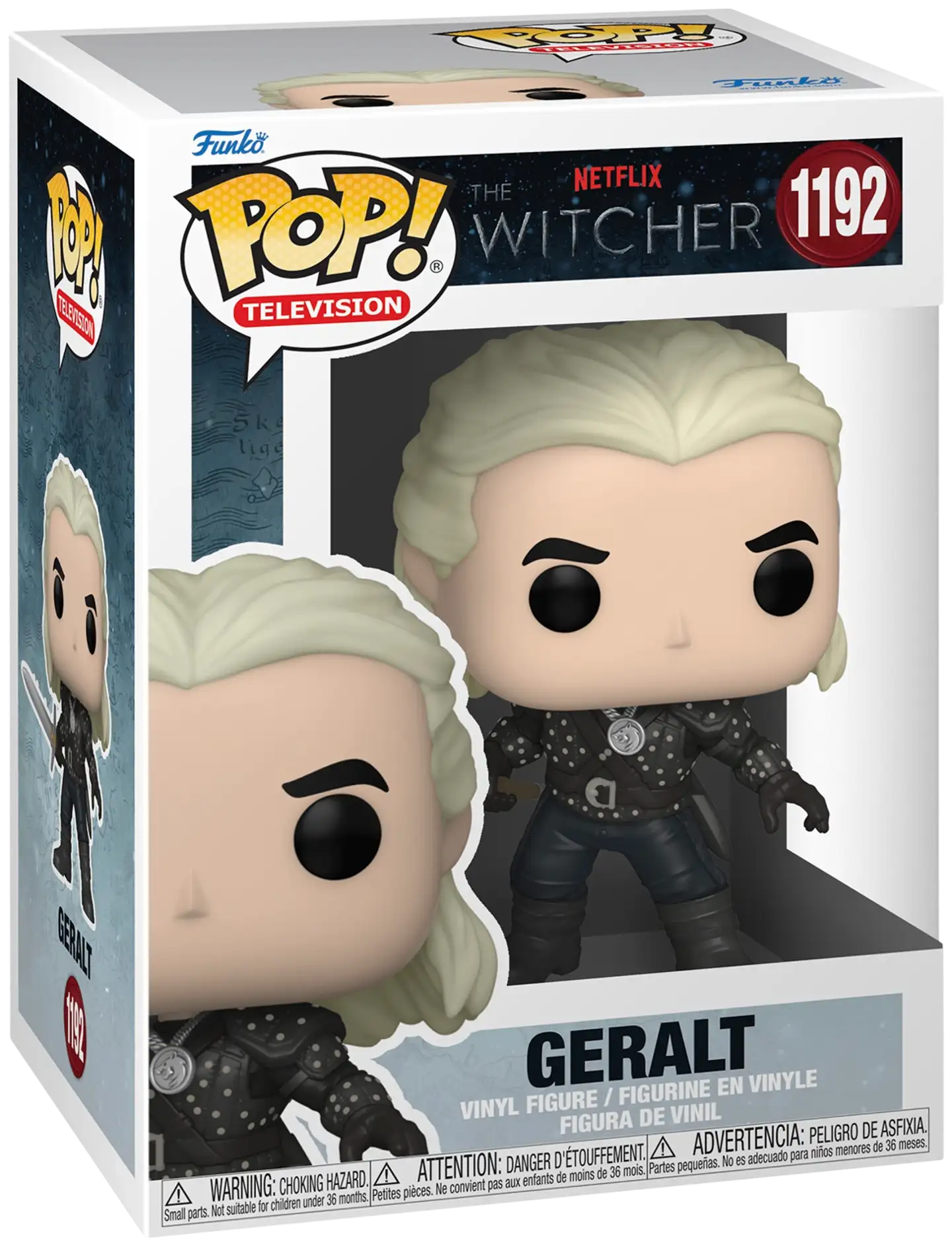 FUNKO POP! Vinyylihahmo: Witcher Geralt w/Chase - 1