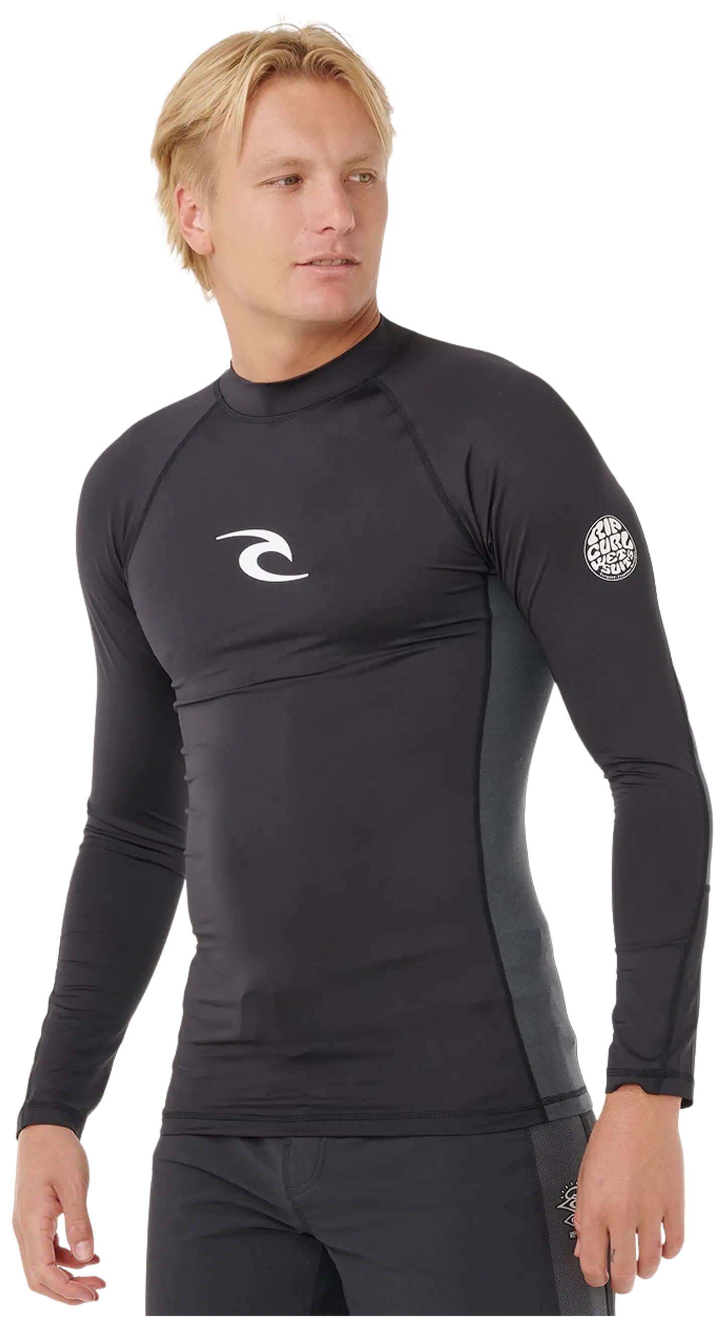 M UV paita waves 16FMRV - BLACK - 2