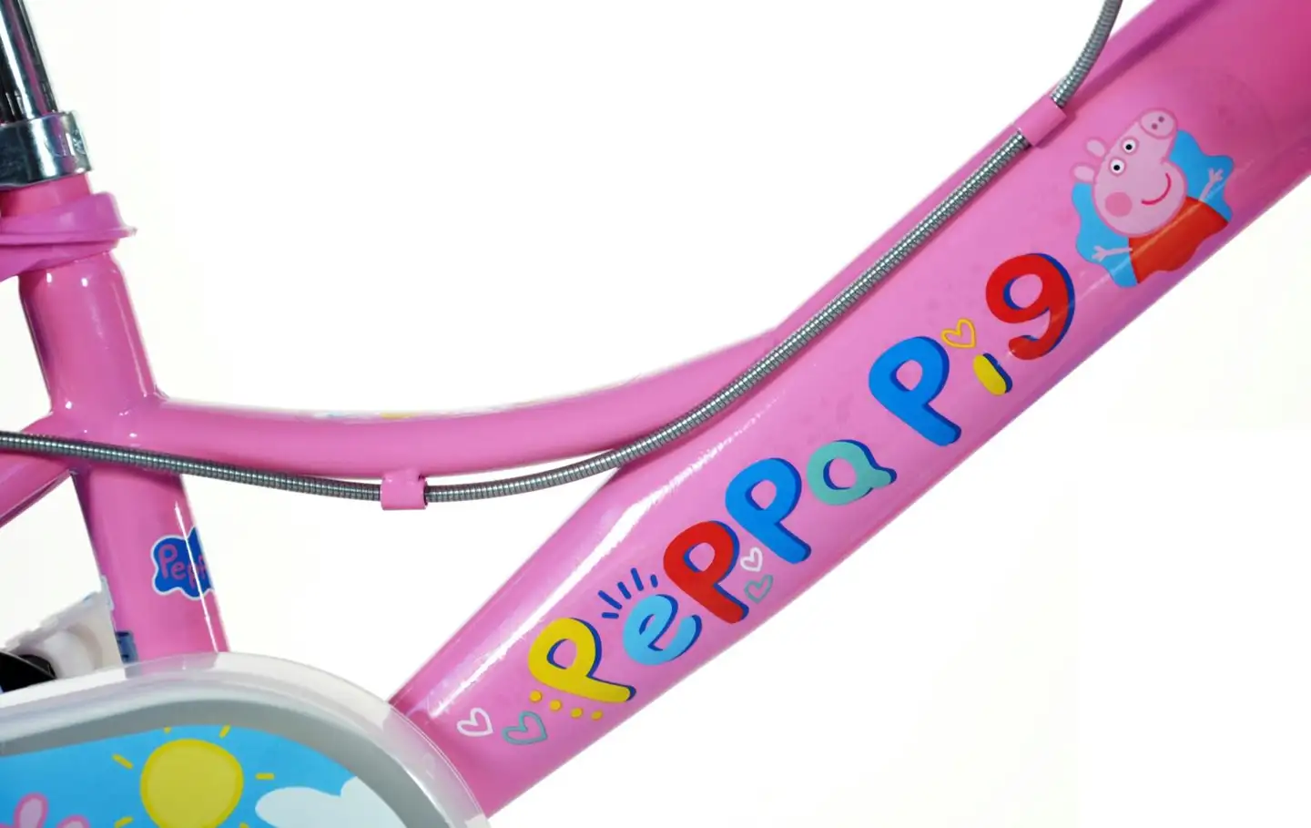 Peppa Pig 12" polkupyörä 1-vaihde vaaleanpunainen - 5