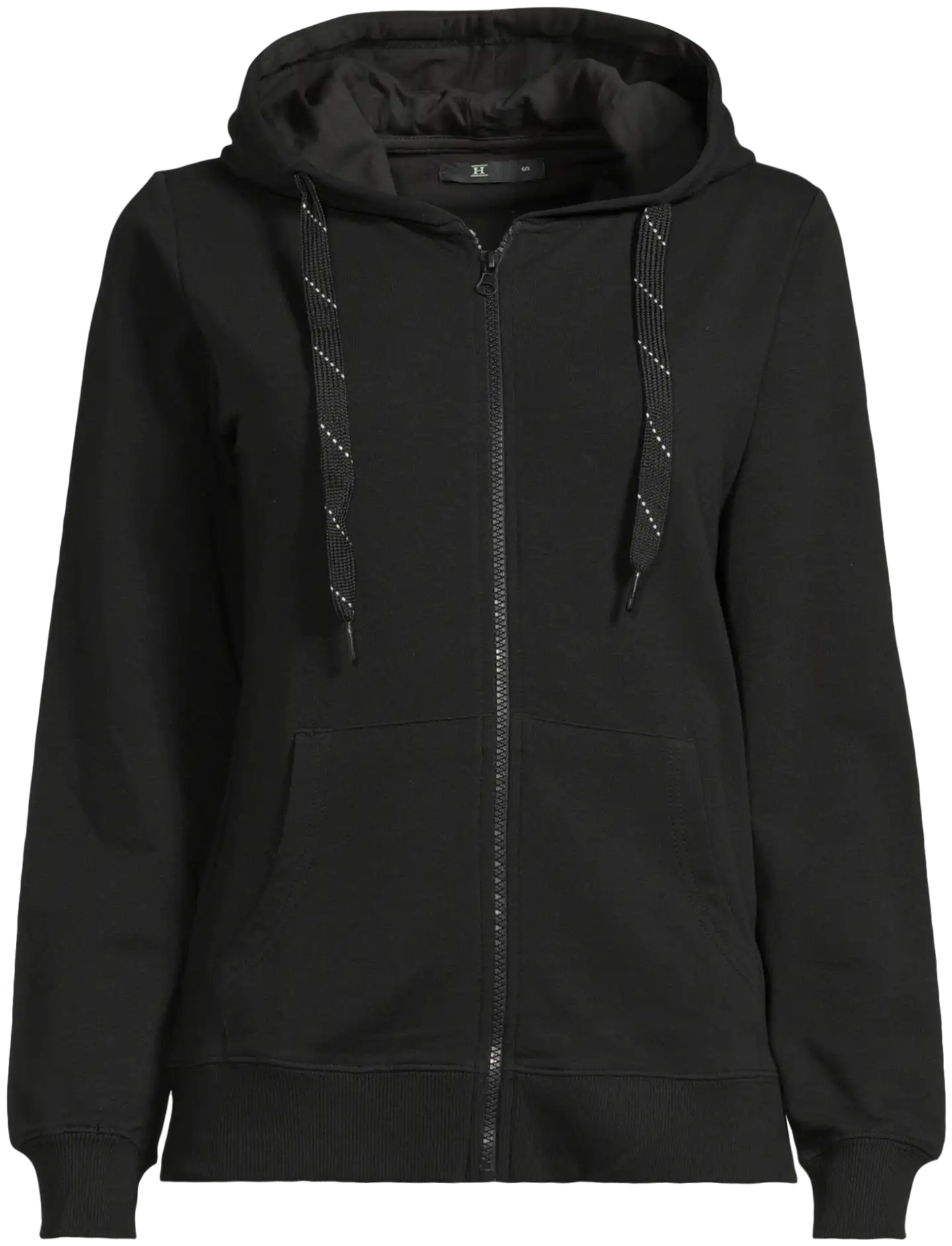 House naisten hupparitakki Terry basic - MUSTA - 2