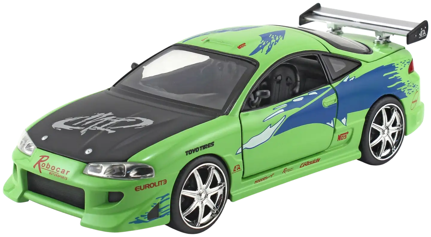 Jada Fast & Furious 1995 Mitsubishi Eclipse, 20 cm, 1:24, die cast - 2