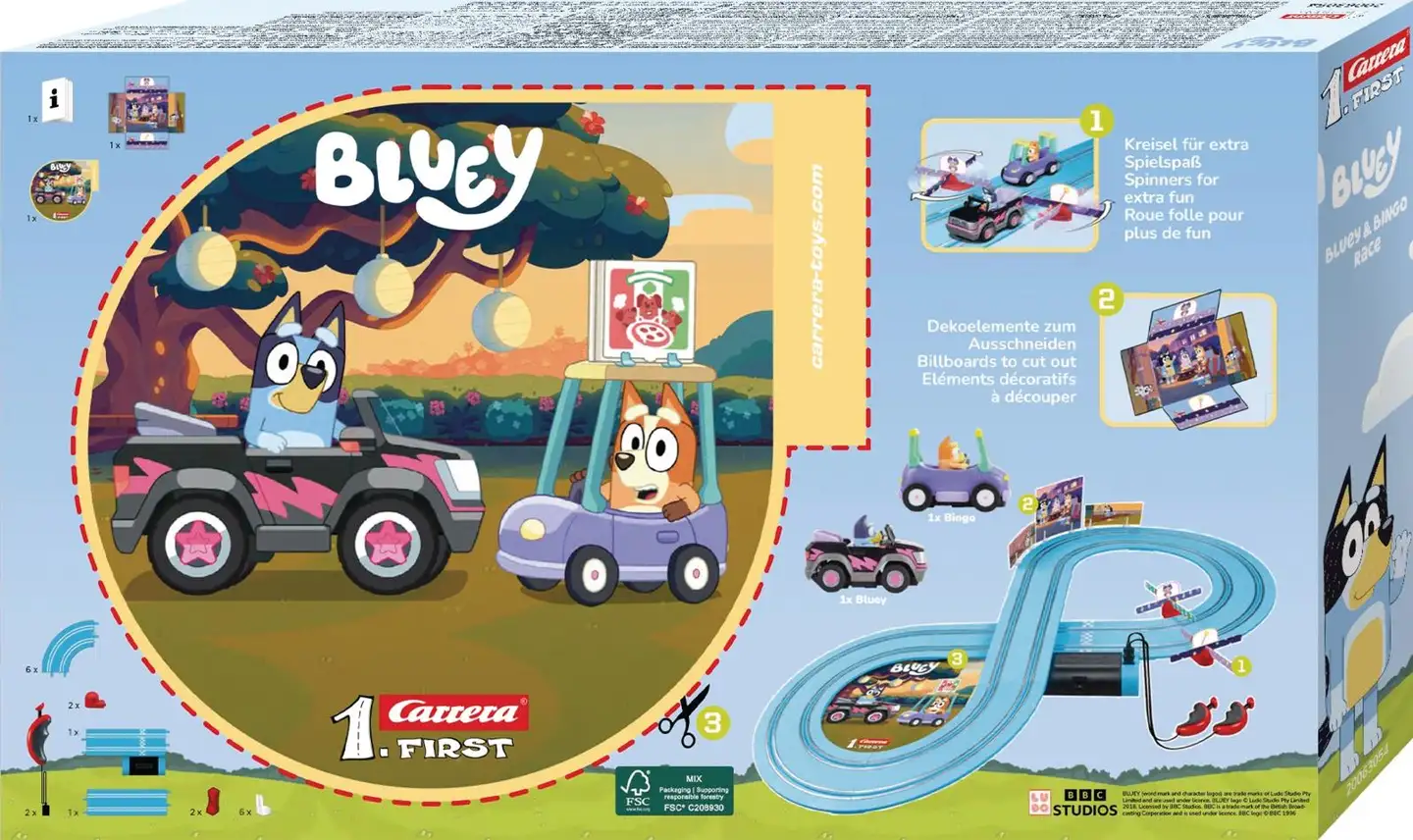 Carrera FIRST autorata Bluey - 5