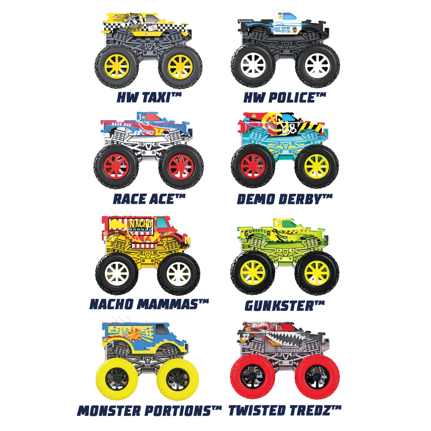 Bladez Toyz DIY lelu Hot Wheels Mini Maker Kitz Monster Truck Kit - 6