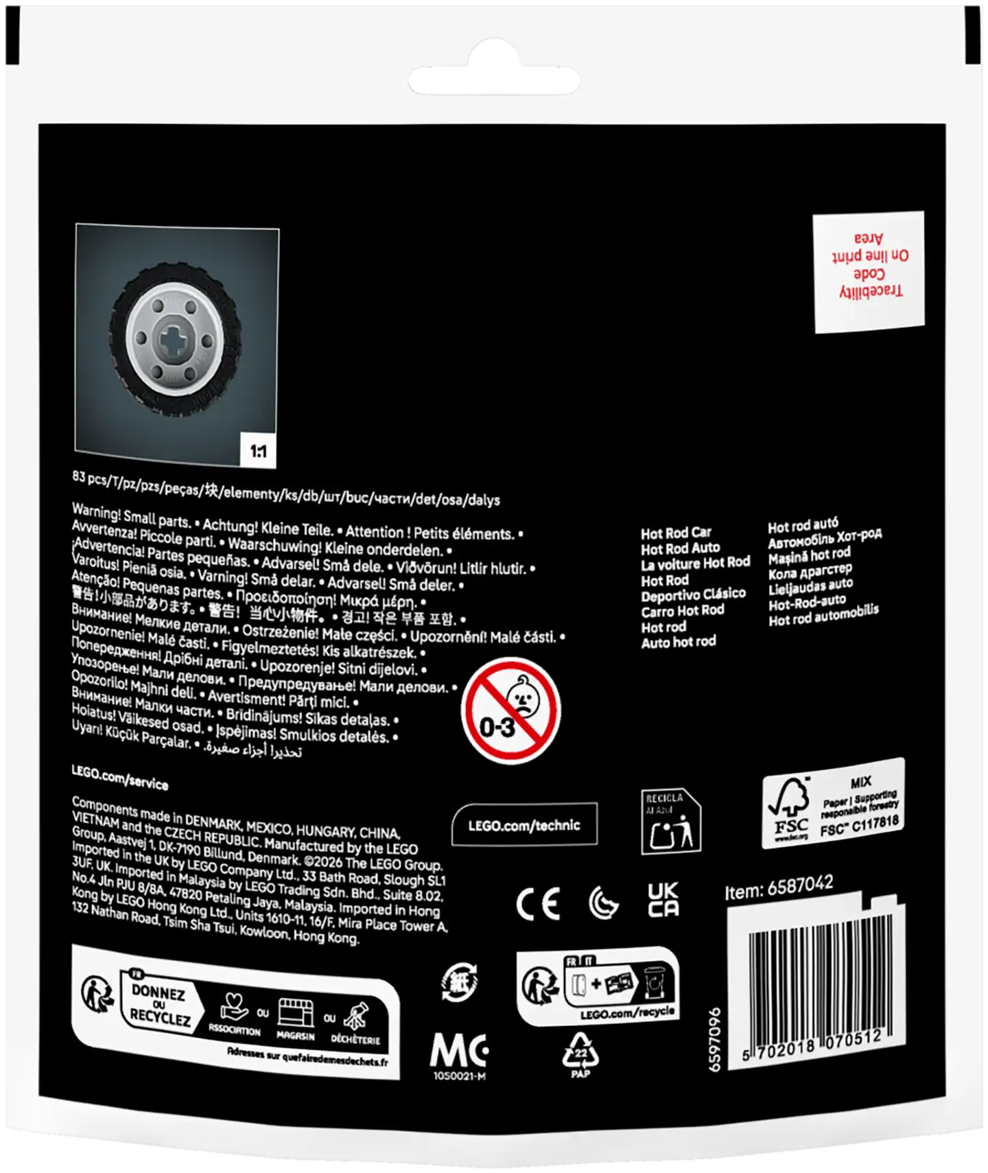 LEGO® Recruitment Bags 30735 Hot rod ‑auto - 3