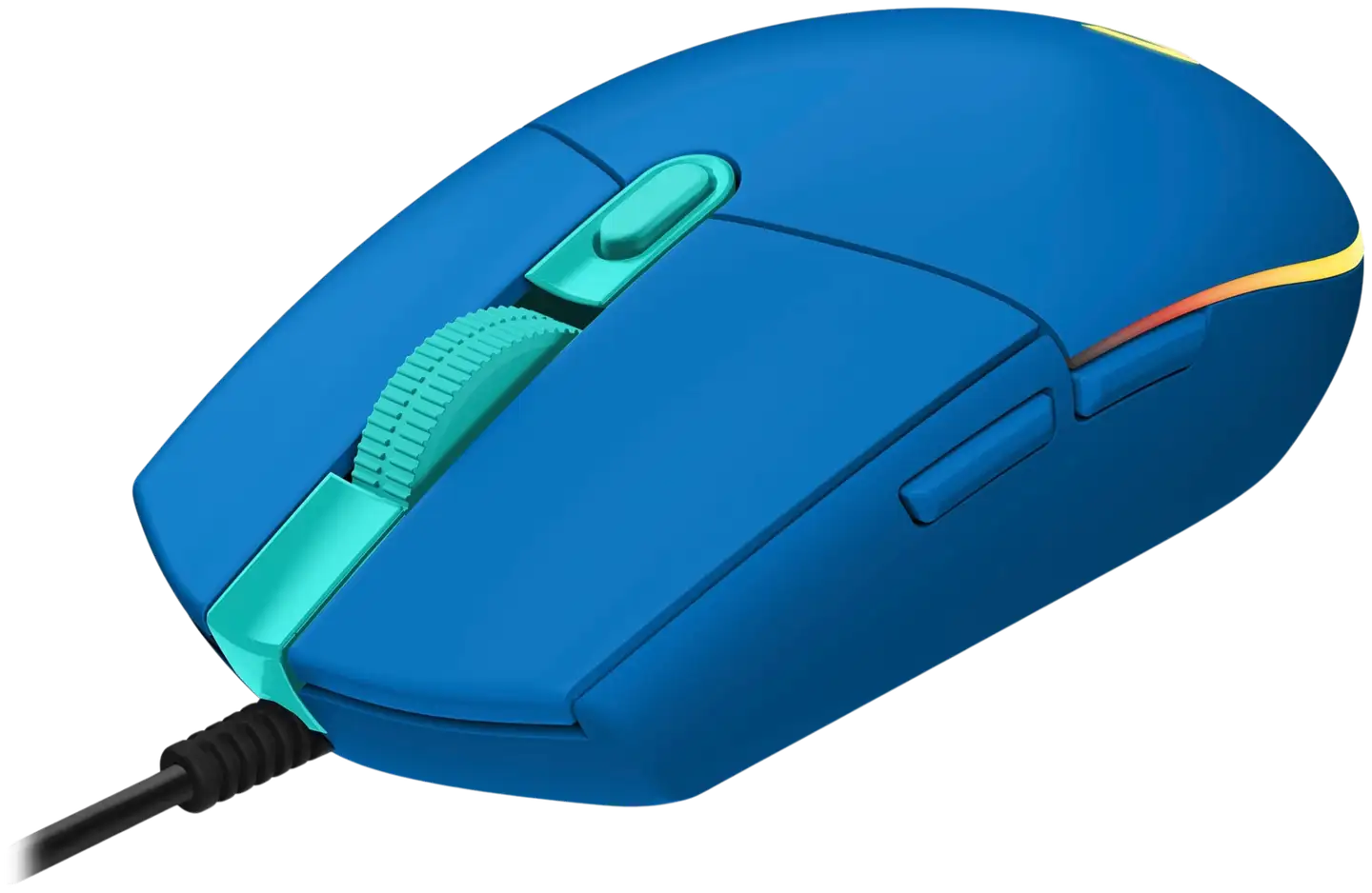 Logitech pelihiiri Lightsync G203 sininen - 2