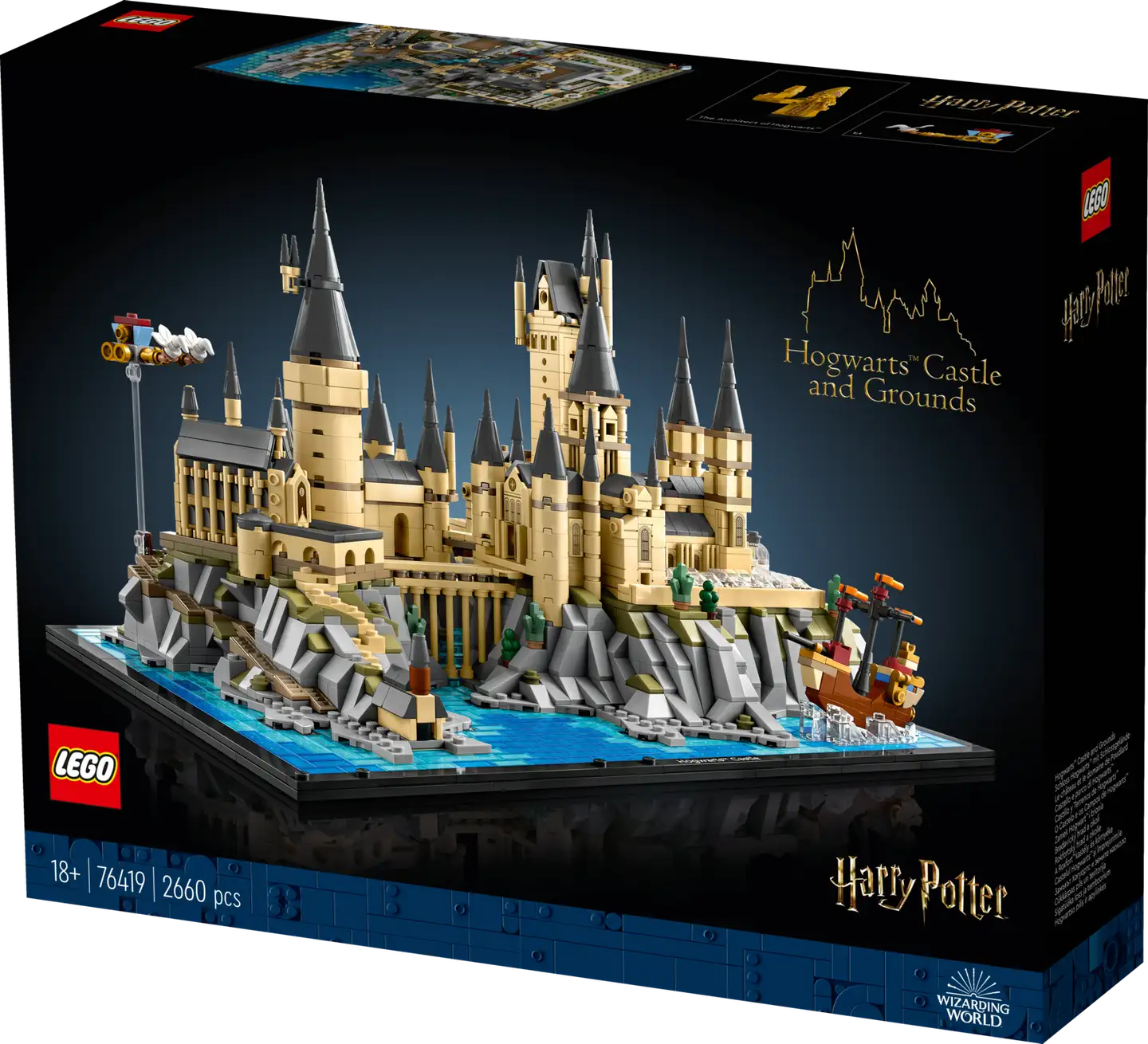 LEGO Harry Potter TM 76419 Tylypahkan linna ja maat - 2