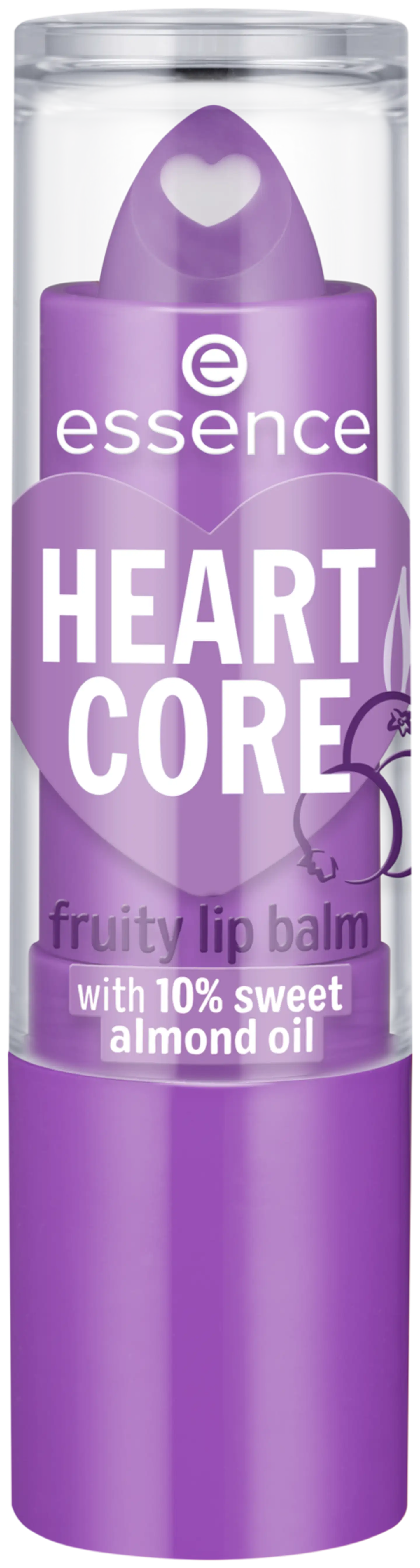 essence HEART CORE fruity lip balm 06 Amazing Acai 3 g - 1