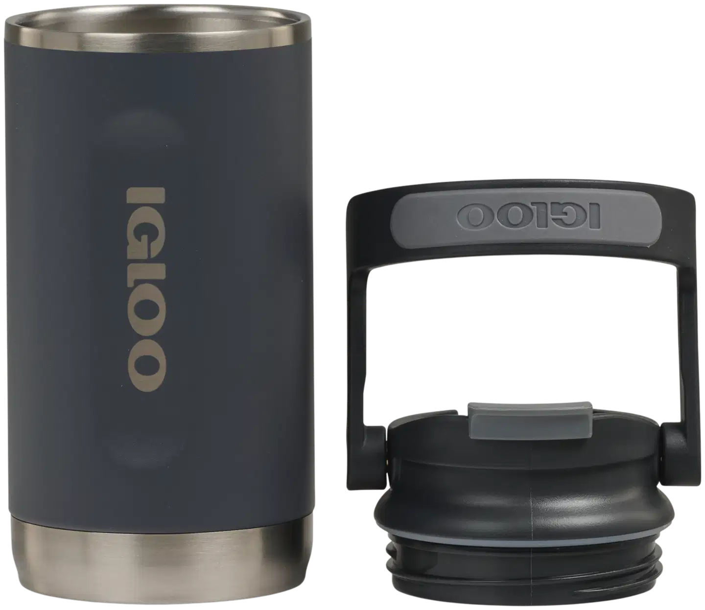 Igloo Flip'n'Sip 360 ml -termosmuki tummanharmaa - 3