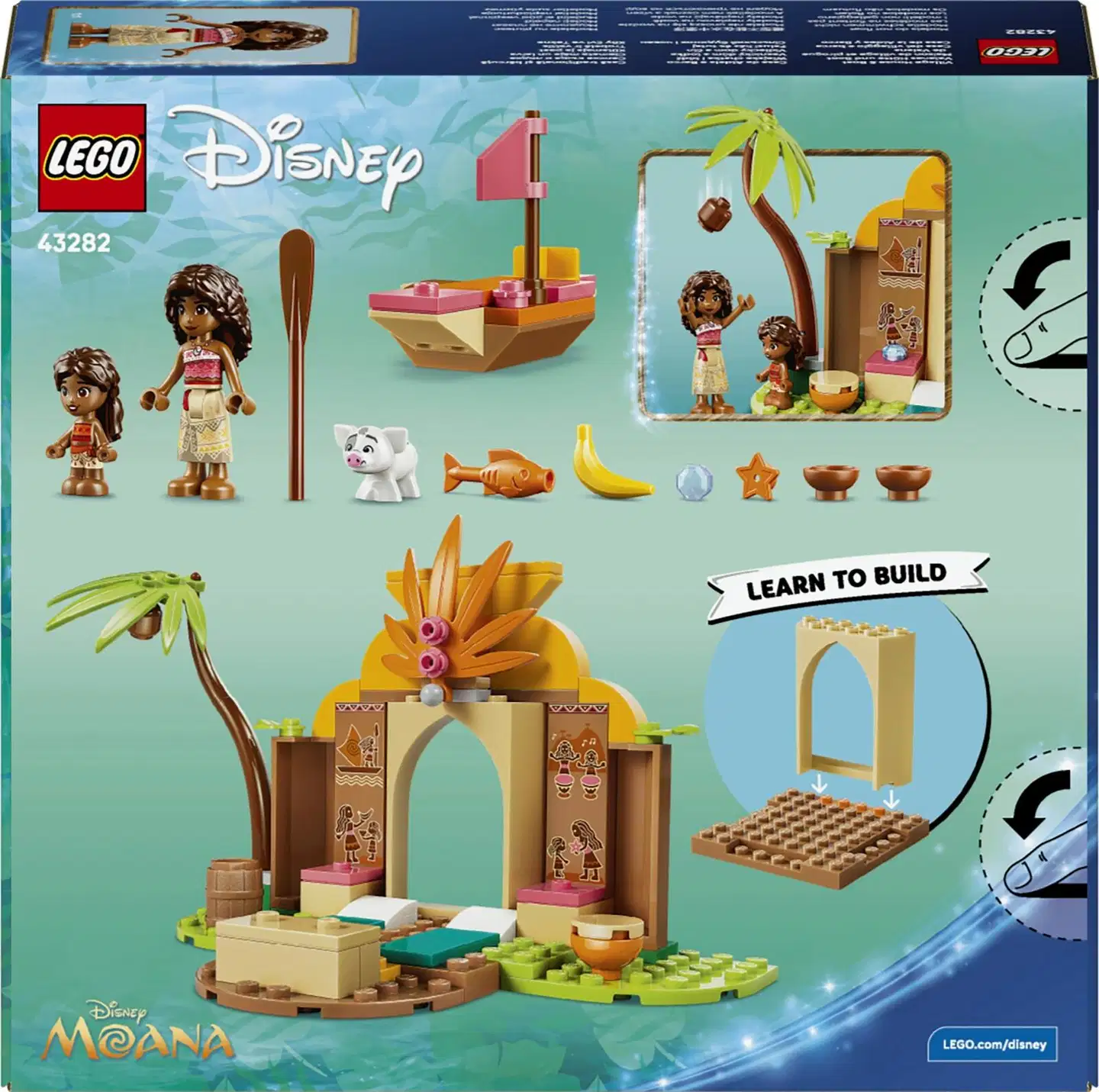 LEGO® Disney Princess 43282 Kylän talo ja vene - 4