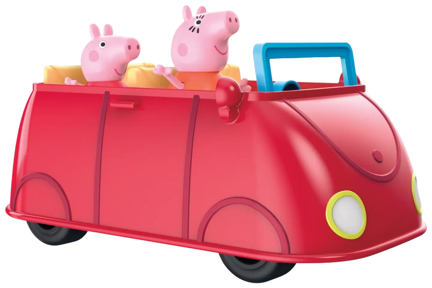 Peppa Pig Leikkisetti Punainen perheauto - 2