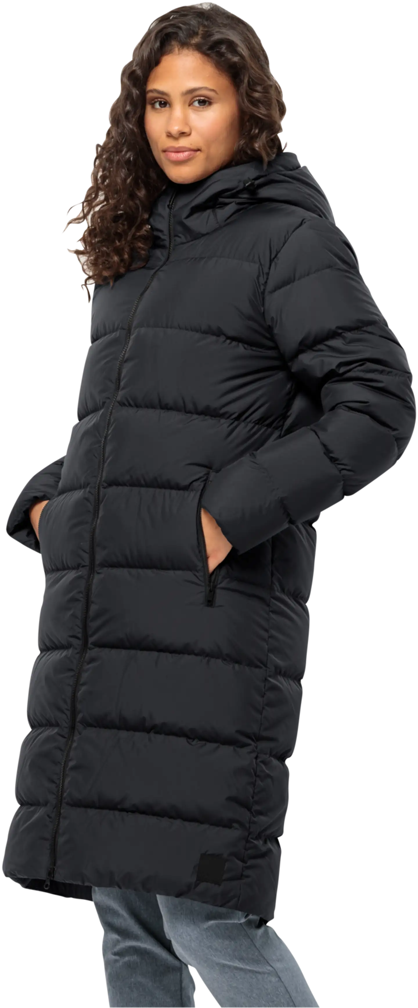 Jack Wolfskin naisten untuvatakki Frozen Palace - BLACK - 2