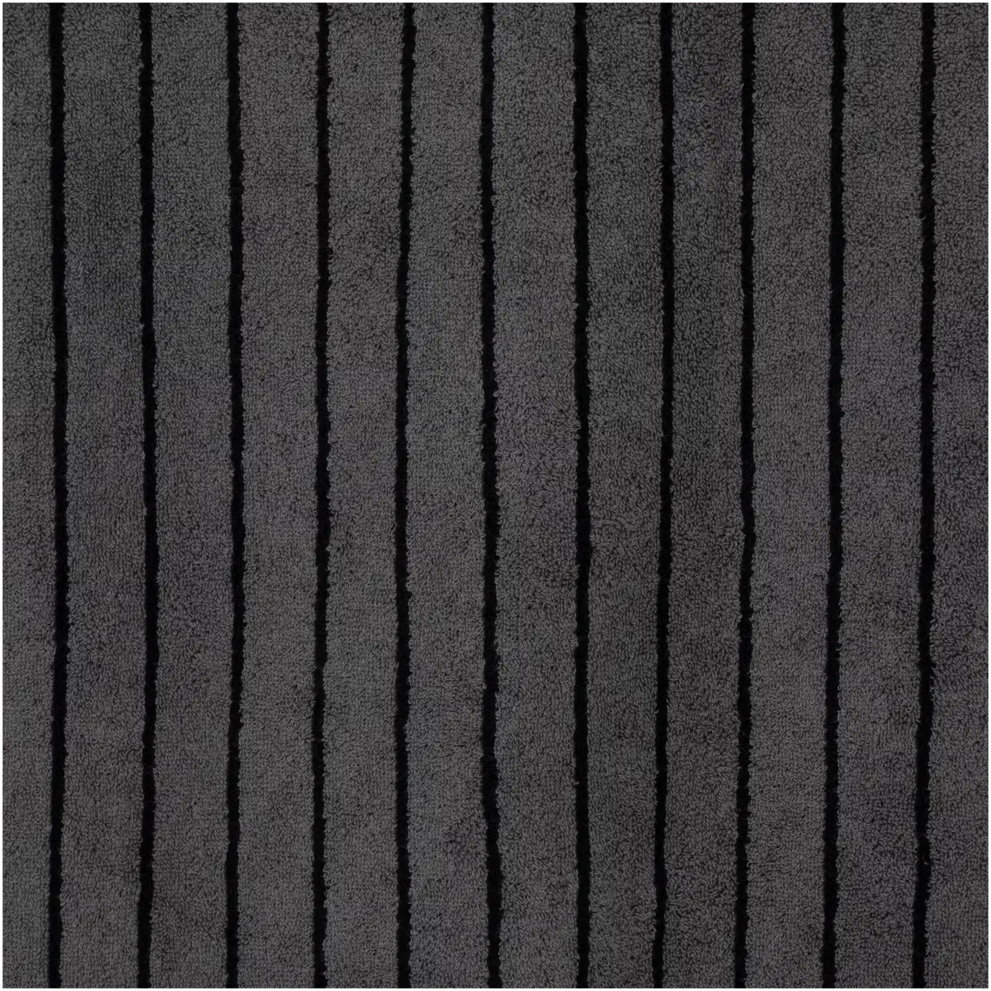 House kylpypyyhe Stripe 70x140 cm tumma harmaa/musta - 2