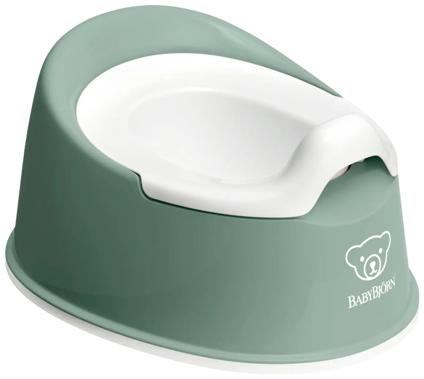 BabyBjörn smart potta - syvä vihreä/valkoinen - 1