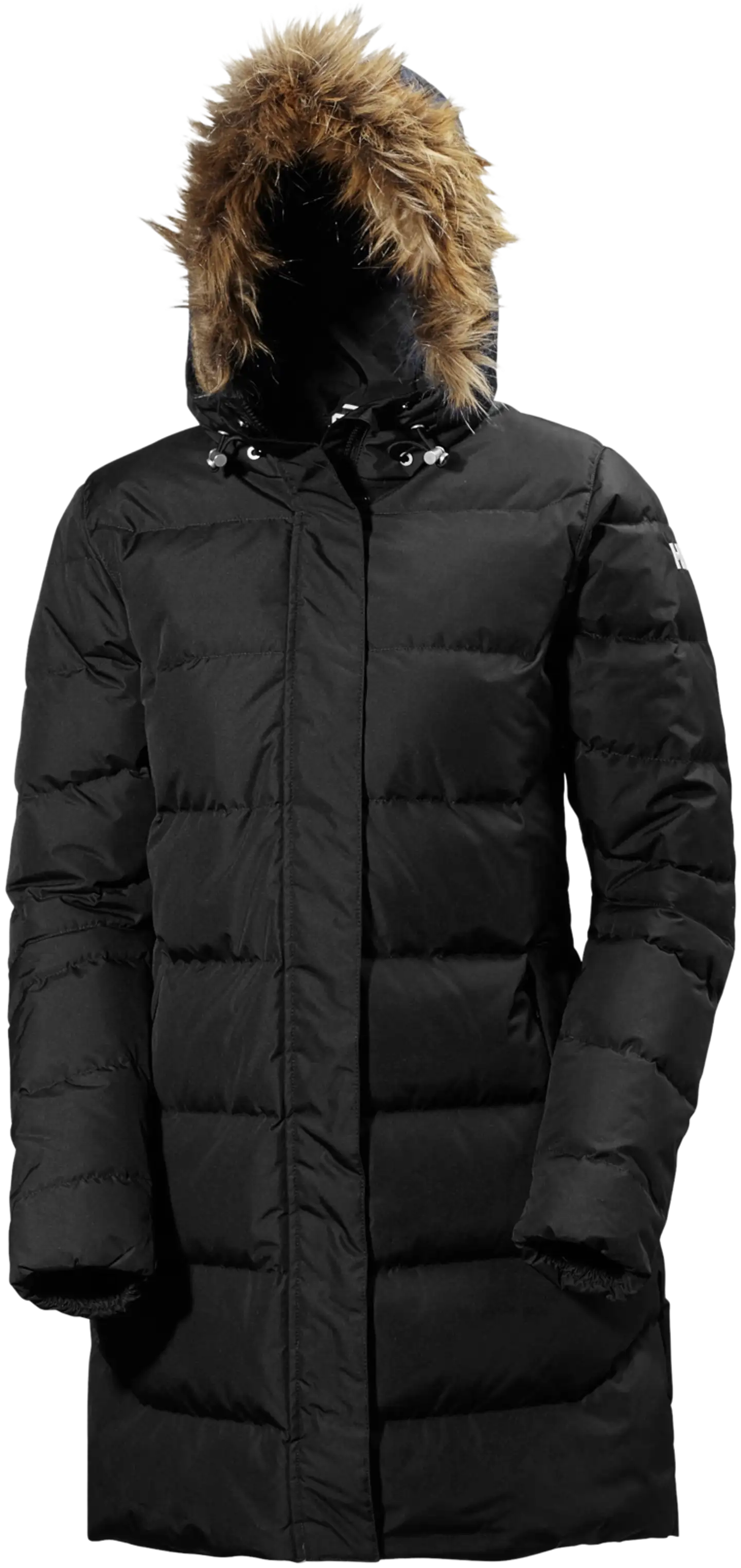 Helly Hansen naisten pitkä untuvatakki Aden Down 54429 - BLACK