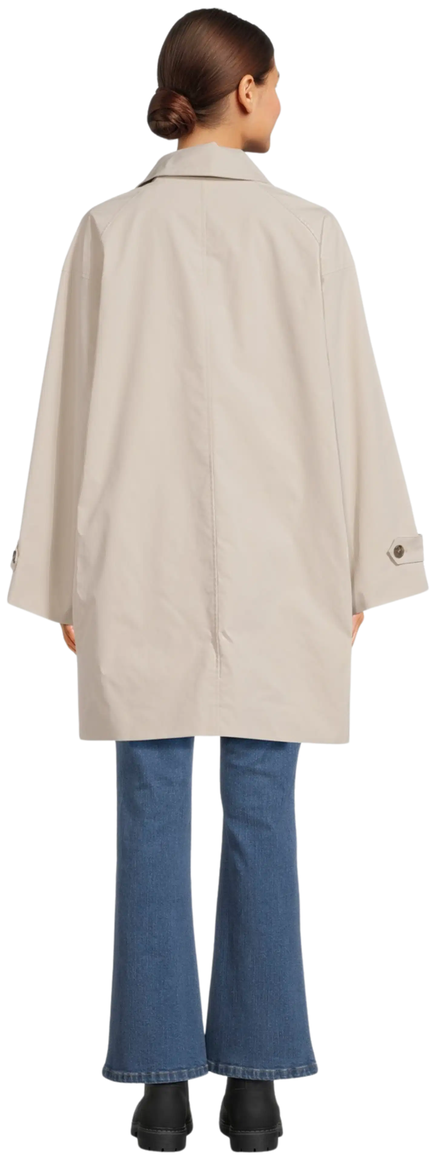 WKLY. naisten trenssitakki 225W102605 - Feather Gray - 2