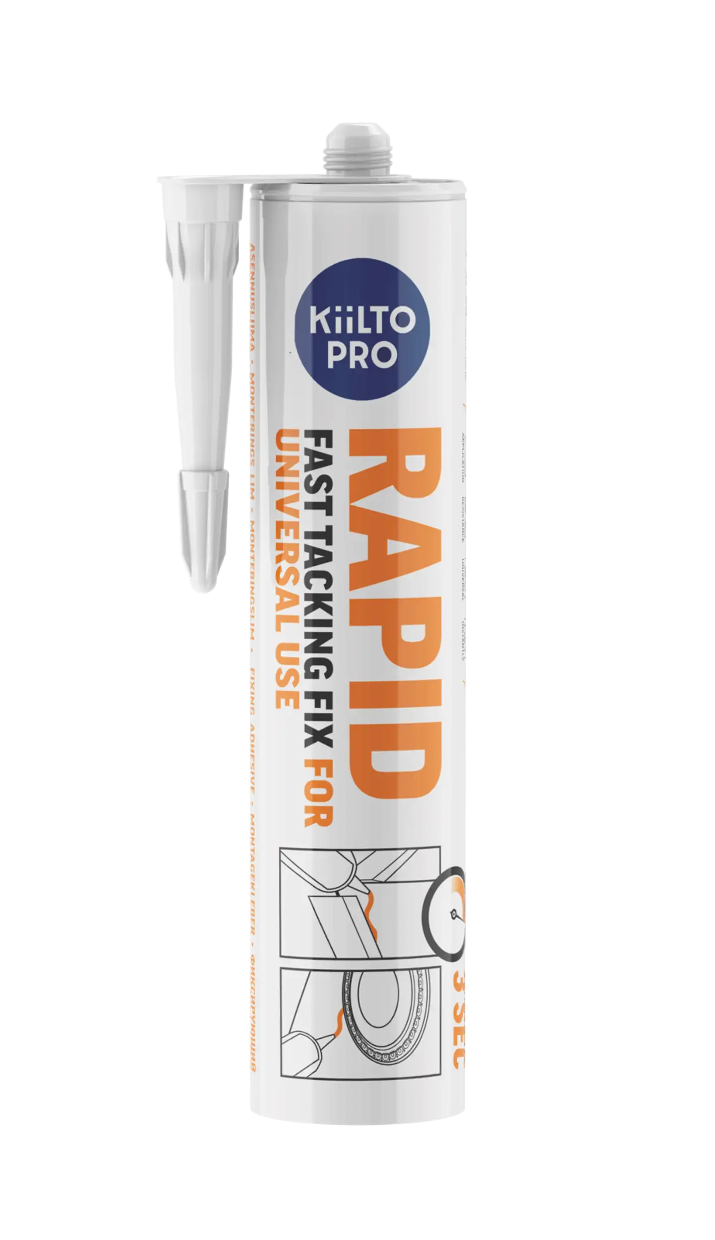 Kiilto Pro asennusliima Rapid 290 ml