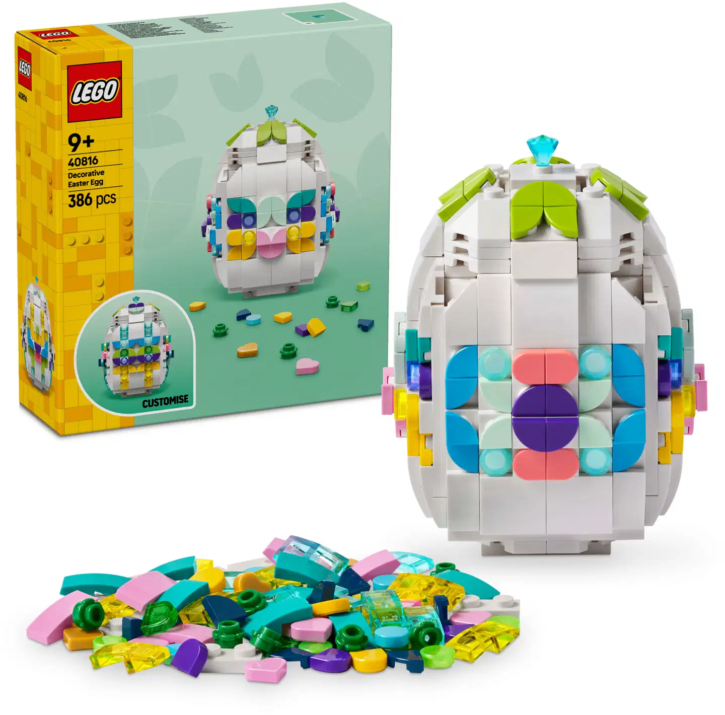 LEGO® Seasons and Occasions 40816 Koristeellinen pääsiäismuna - 1